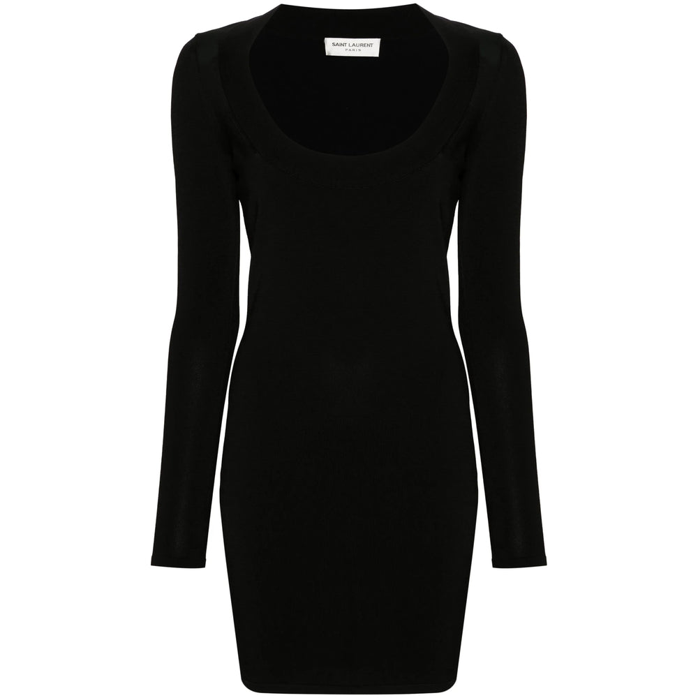 Saint Laurent Black Dresses - Evening Dresses Women