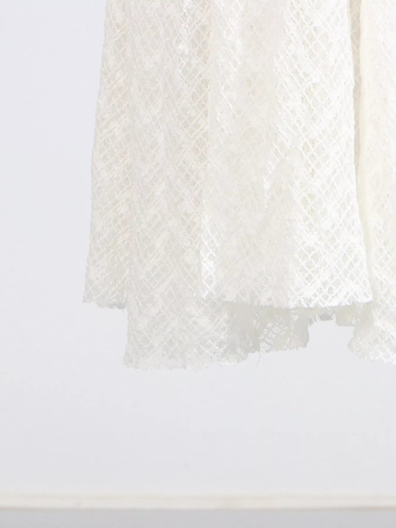 Lace Mock Neck Long Sleeve Maxi Dress