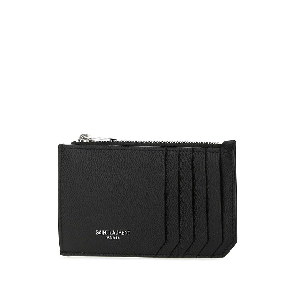 Saint Laurent Black Wallets & Cardholders Men