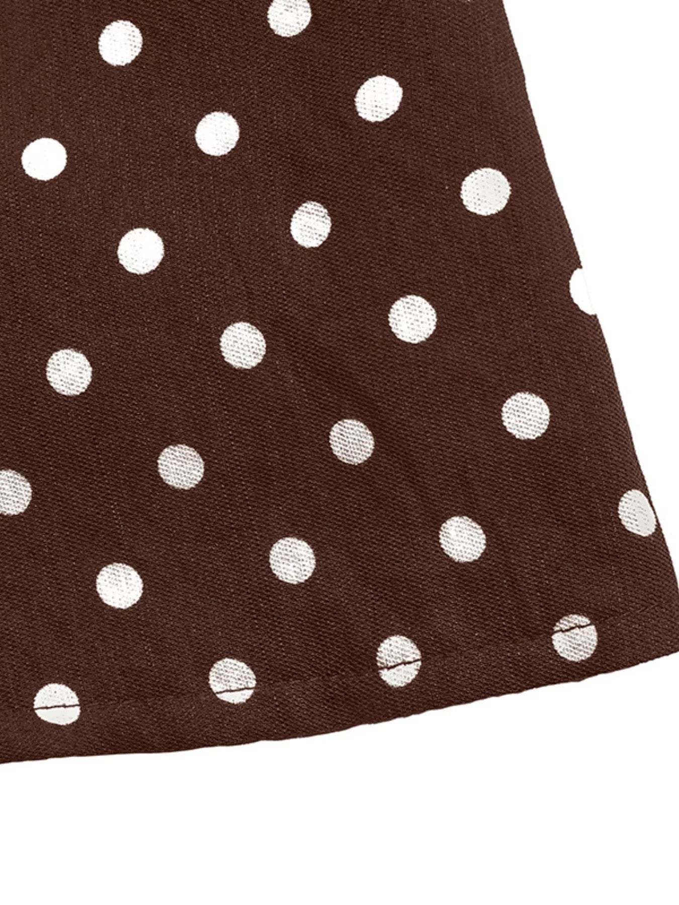 Polka Dot Halter Neck Dress