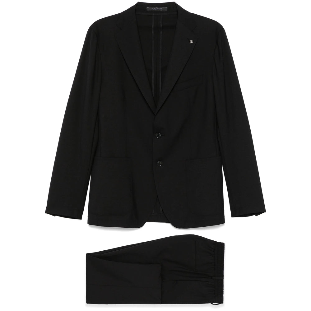 Tagliatore Black Suits - Single Breasted Suits Men