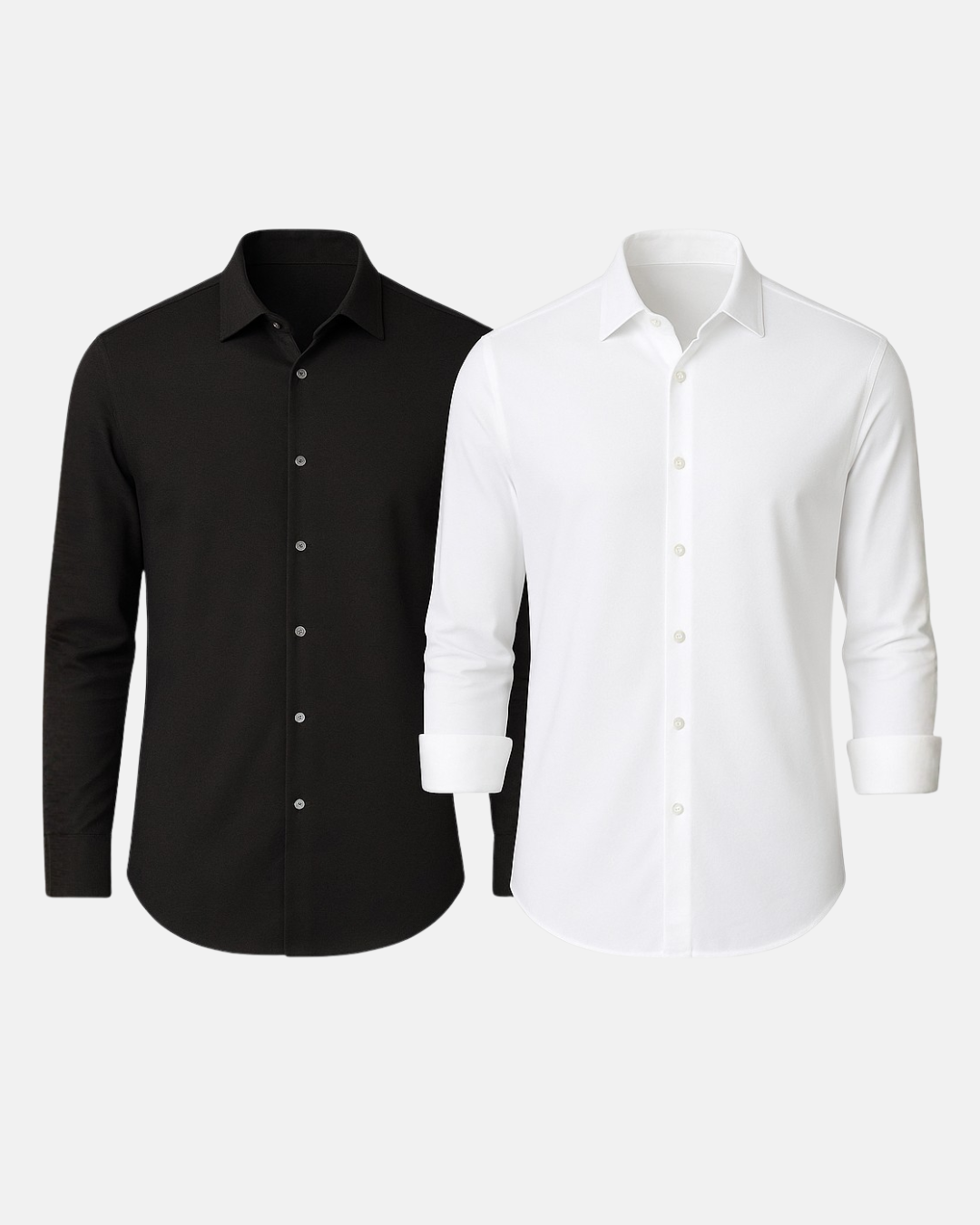 Cinqo 'Single Shot' 2-Pack - Black/White  - Men