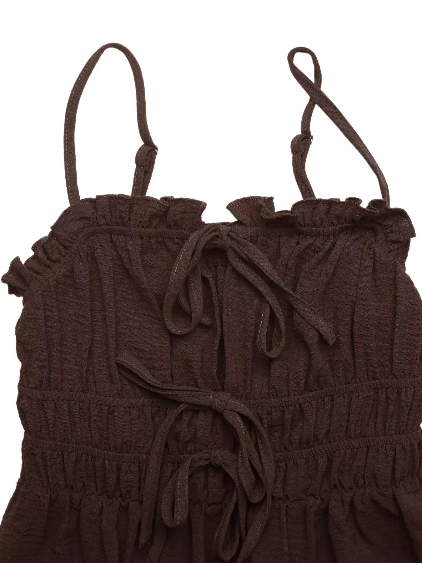 Tie-Front A-Line Dress