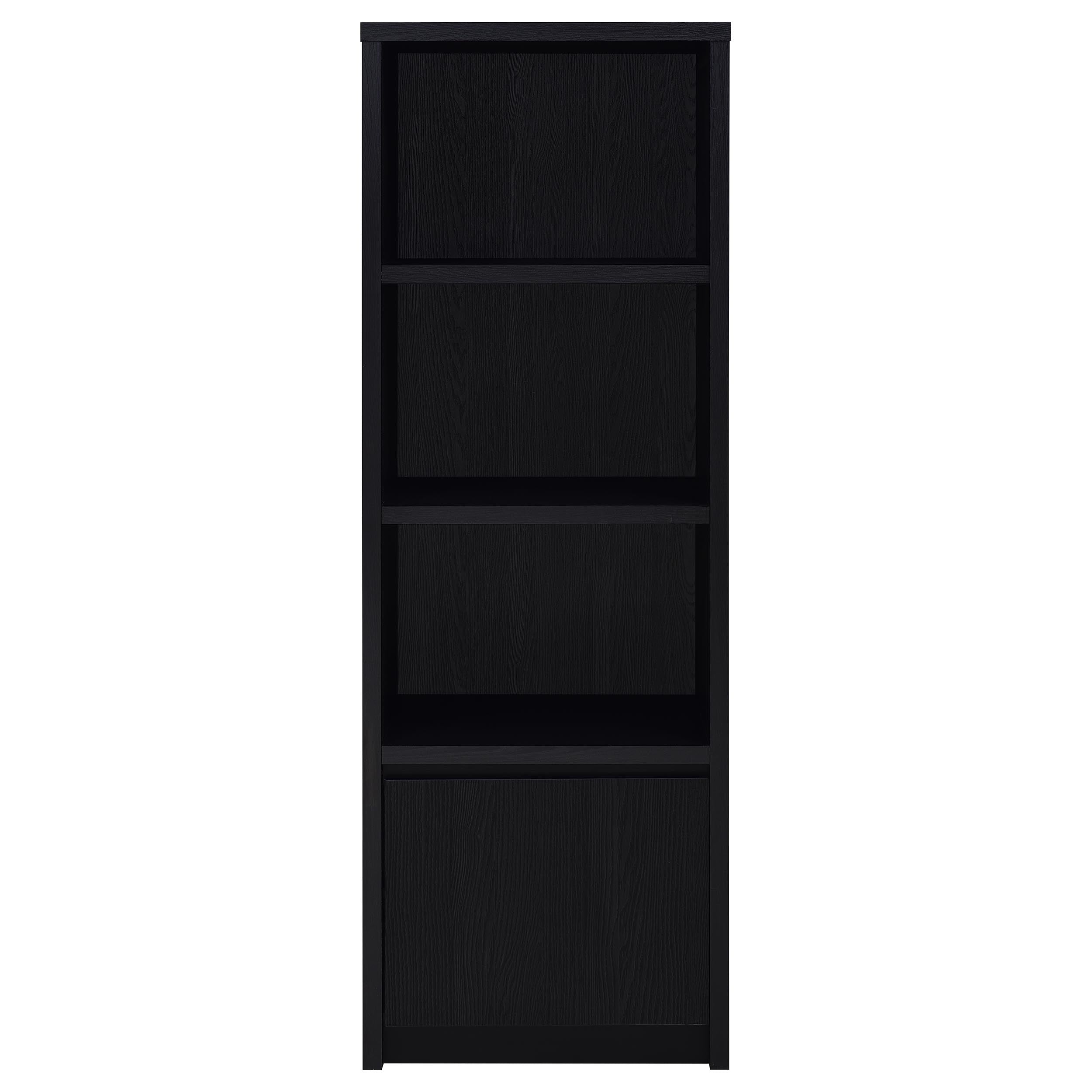 Winfield 3-shelf Media Tower Entertainment Pier Black