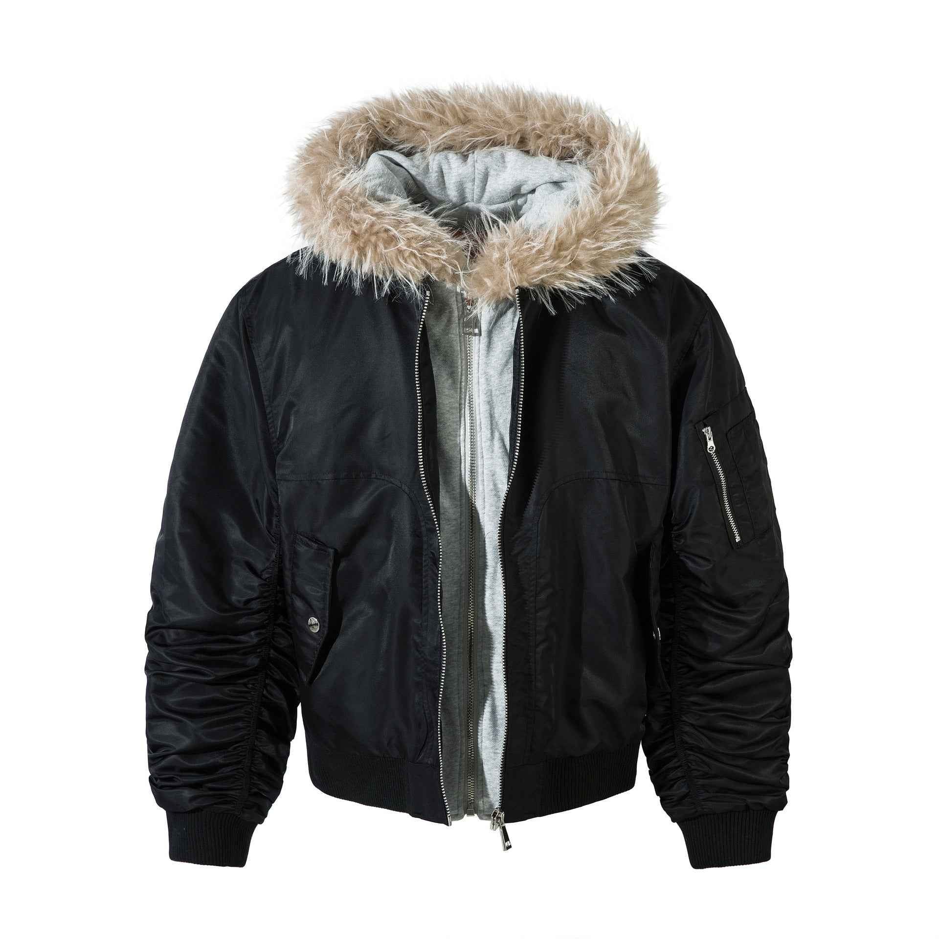 Two fake warm cotton jackets for pilots