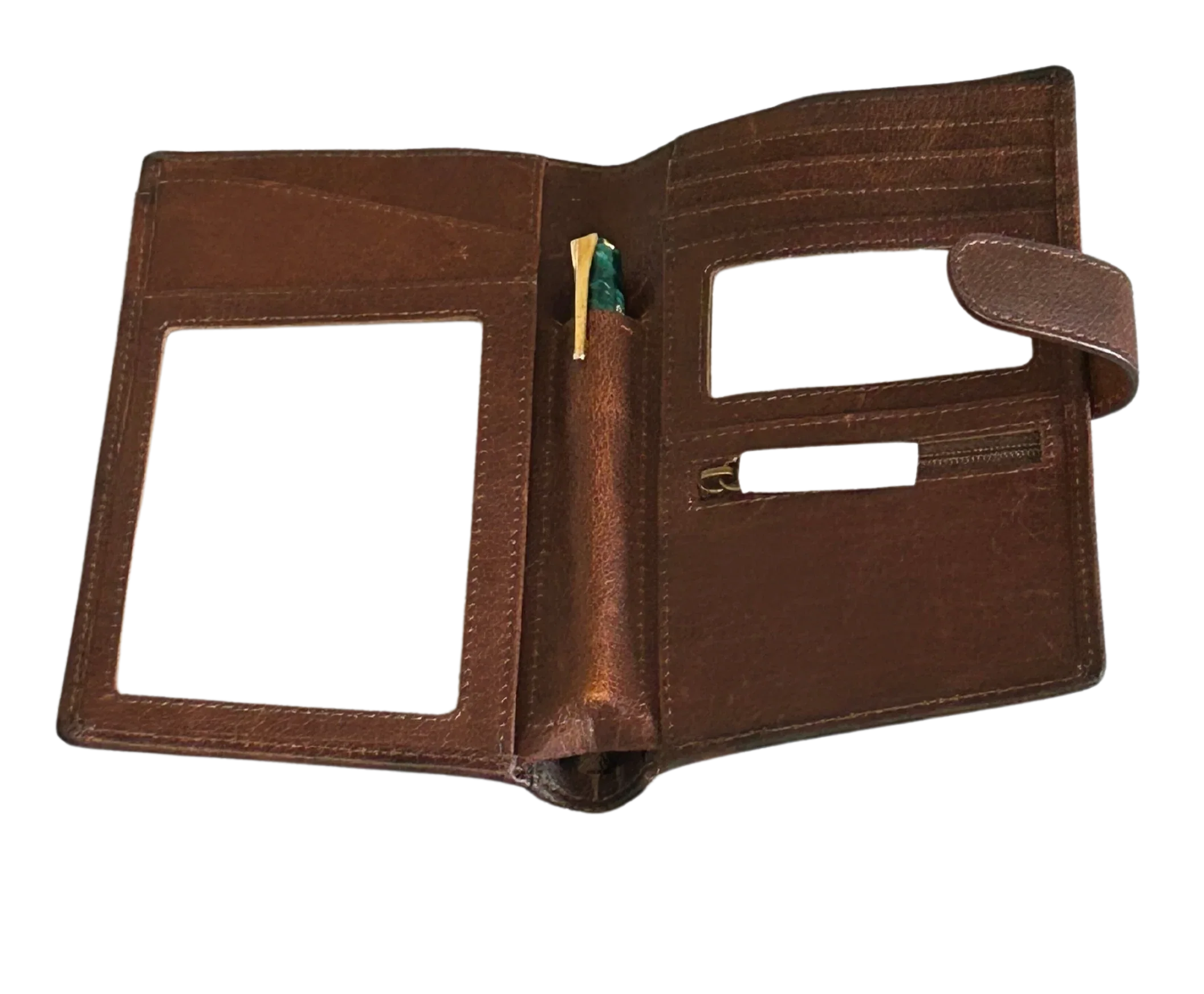 Cambridge Full-Grain Leather Passport Wallet