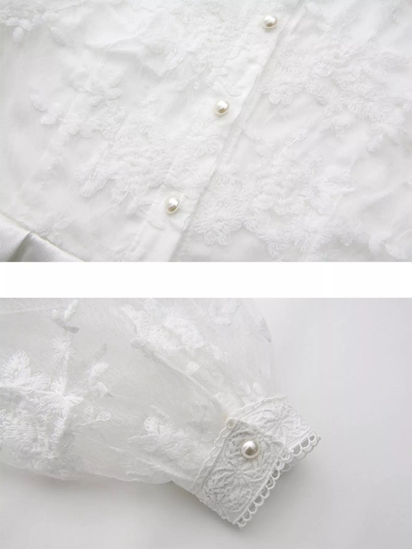 Lace Lantern Sleeve Belted Maxi Dress