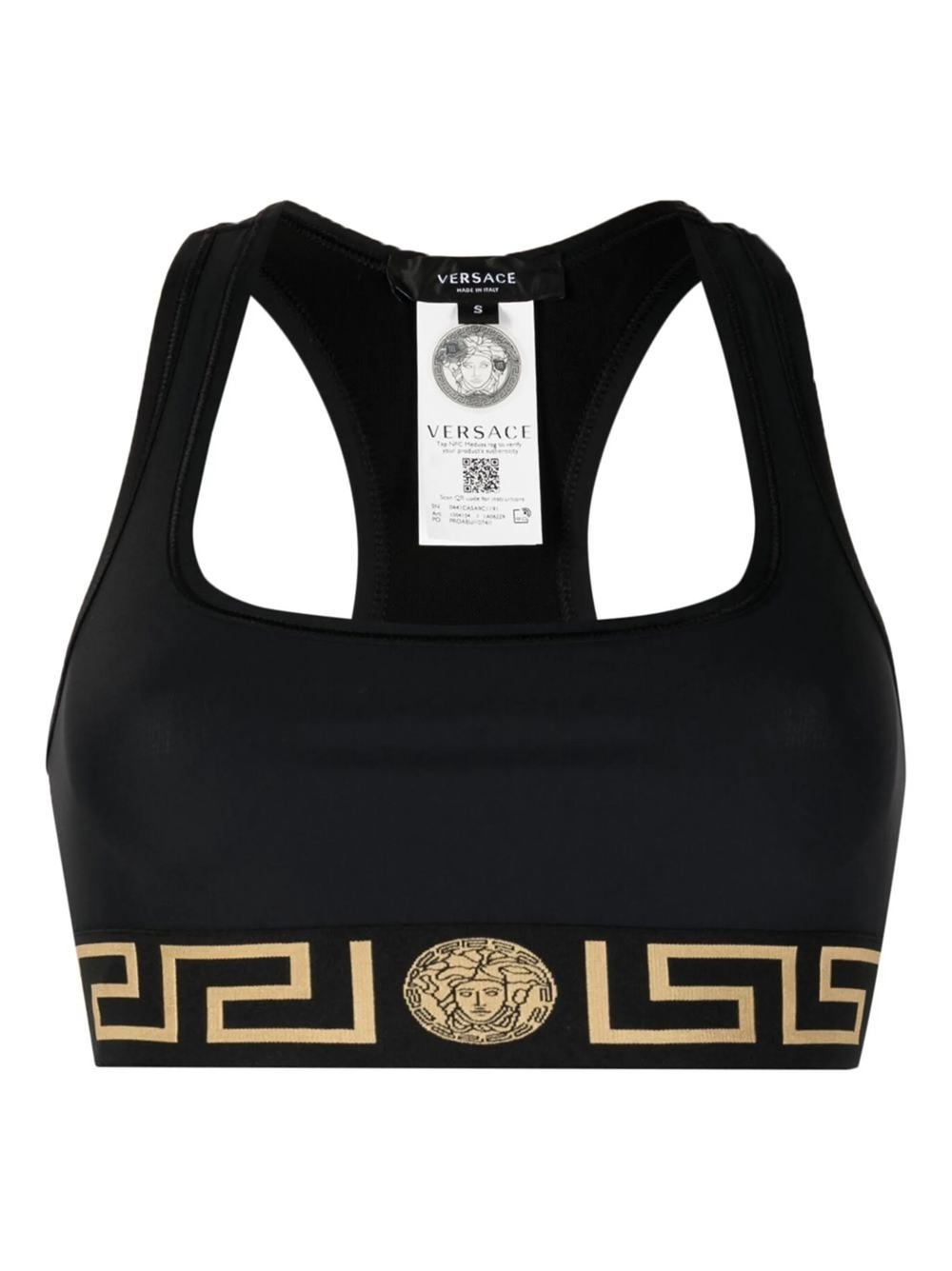 Versace Women La Greca Sports Bra