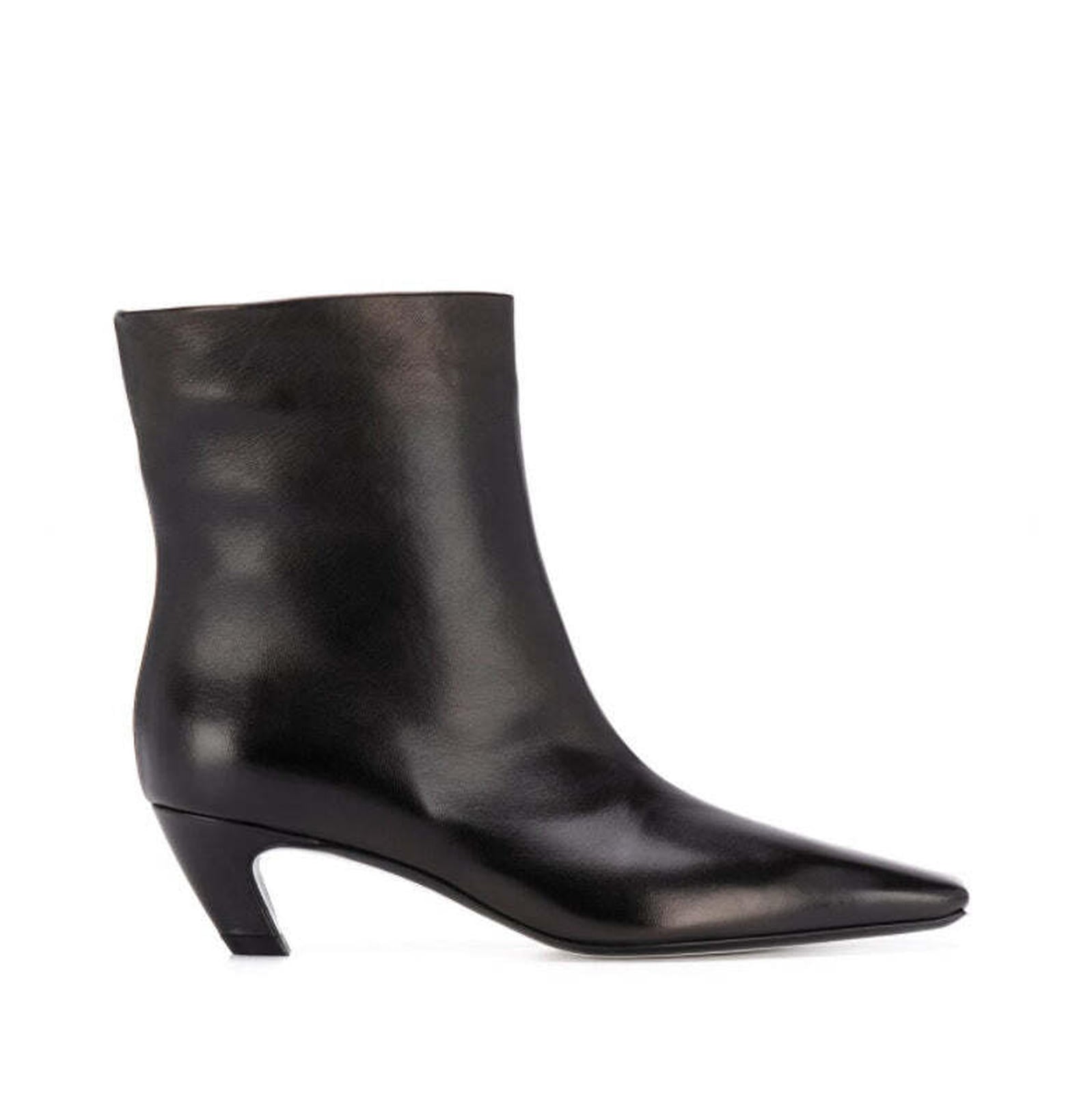 Color Blocking Designer Short Boots Genuine Leather High Heel Shoes Crystal Square Toe Muture Ladies Western Boots Brand