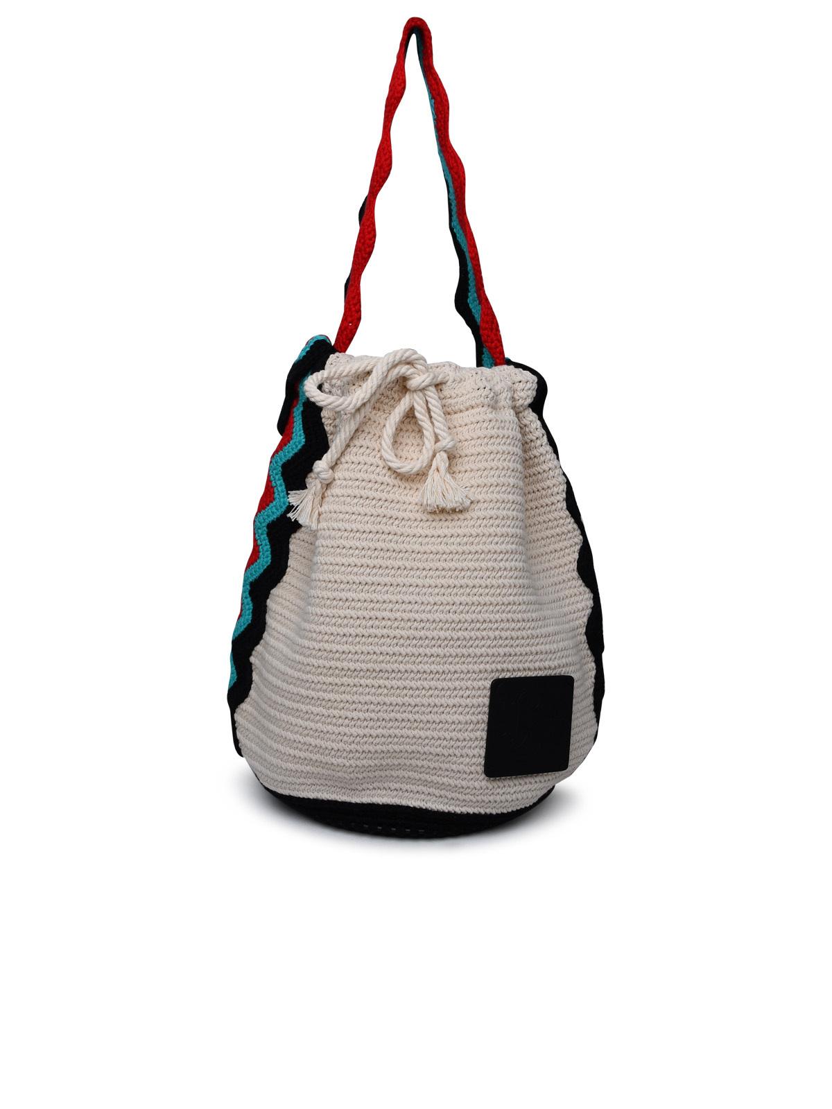 Jil Sander White Fabric Bag Women