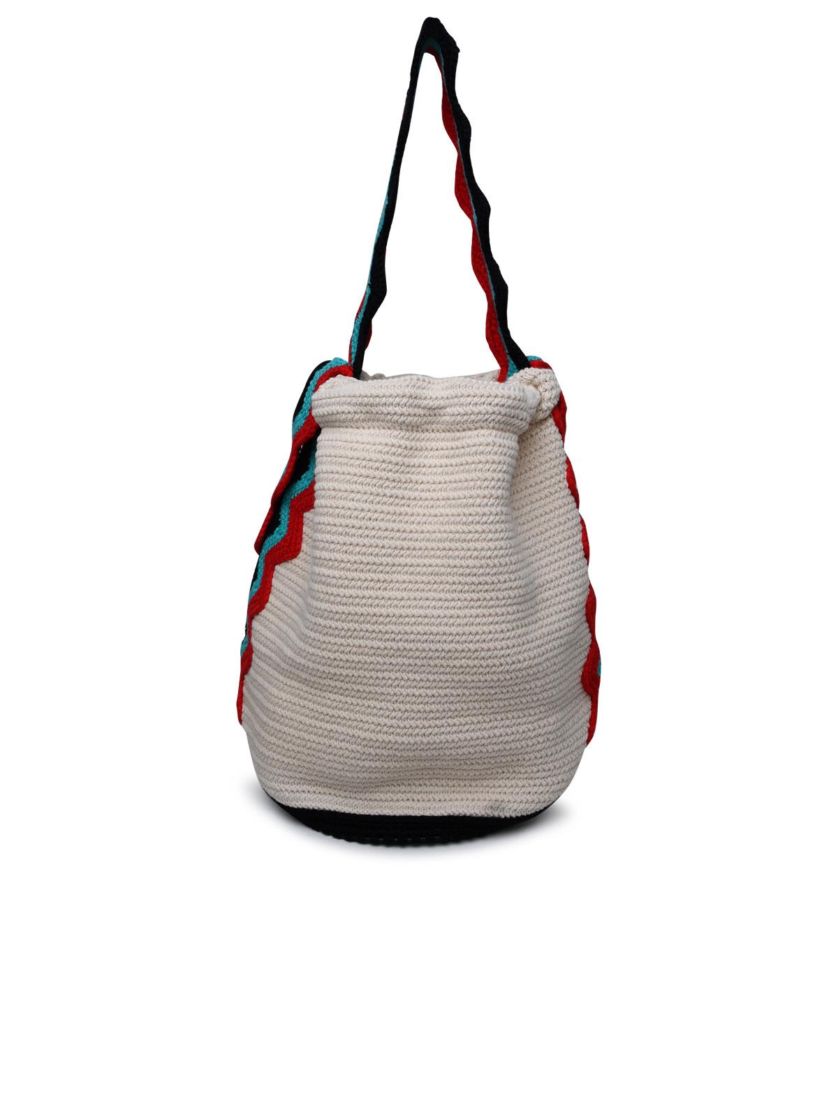 Jil Sander White Fabric Bag Women