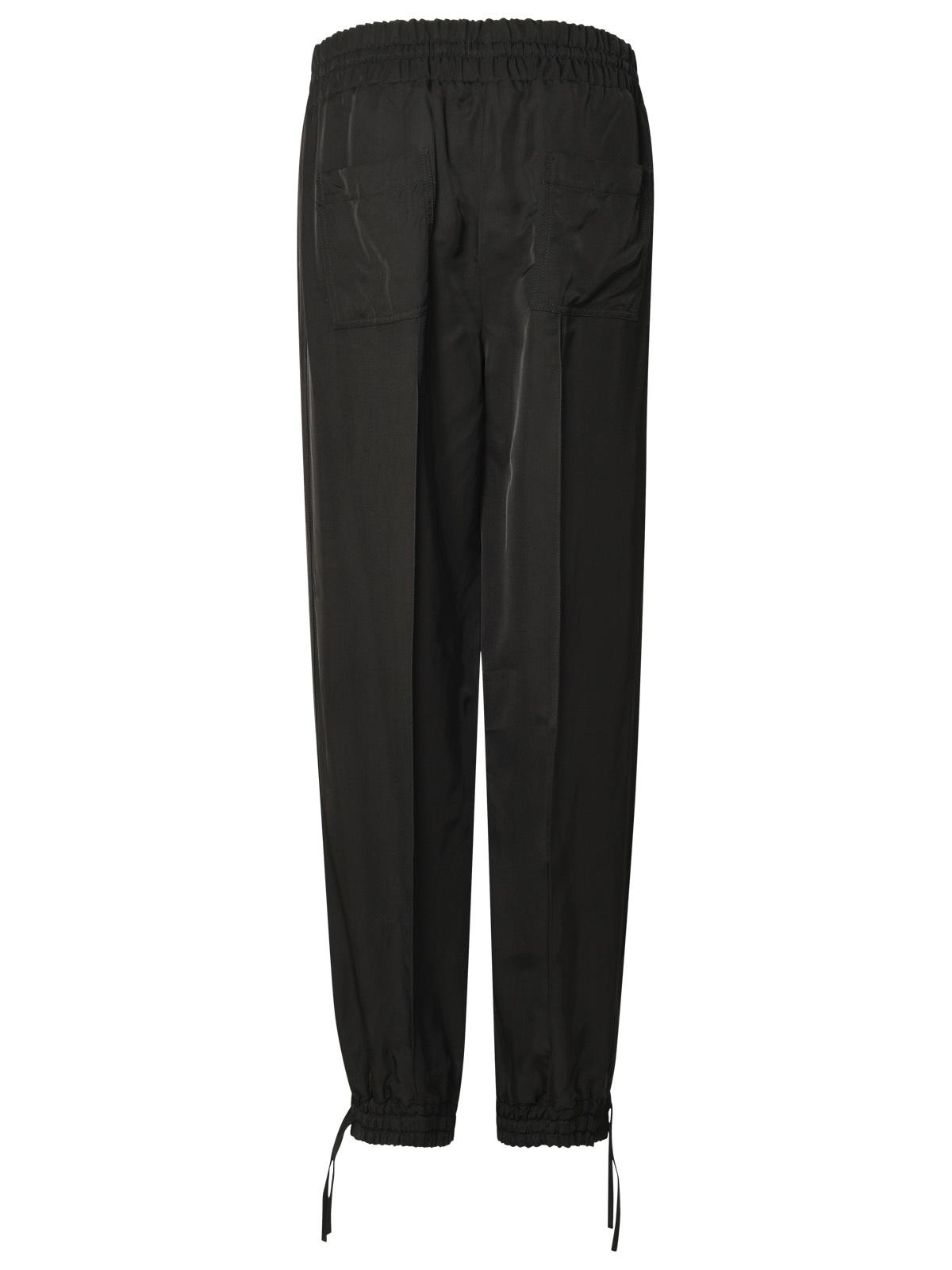 Jil Sander Black Viscose Trousers Women