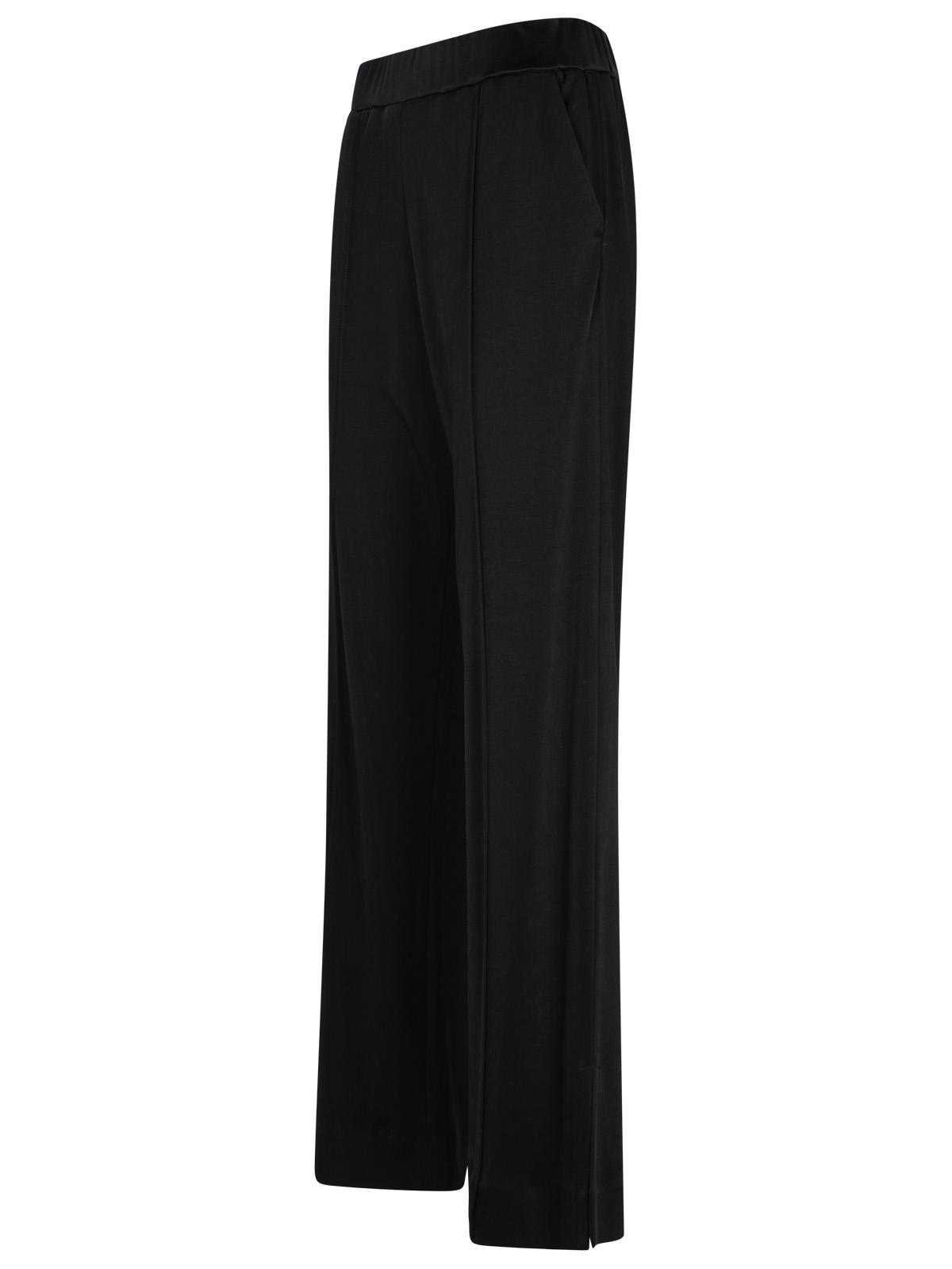Jil Sander Black Viscose Trousers Women