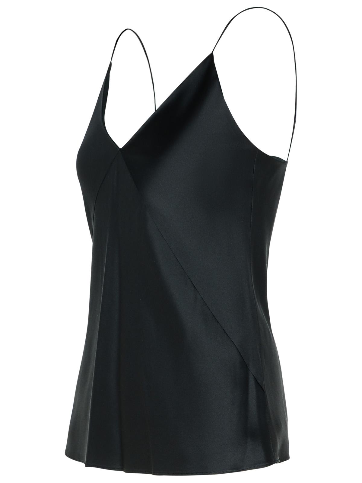 Max Mara 'Metello' Black Silk Top Women