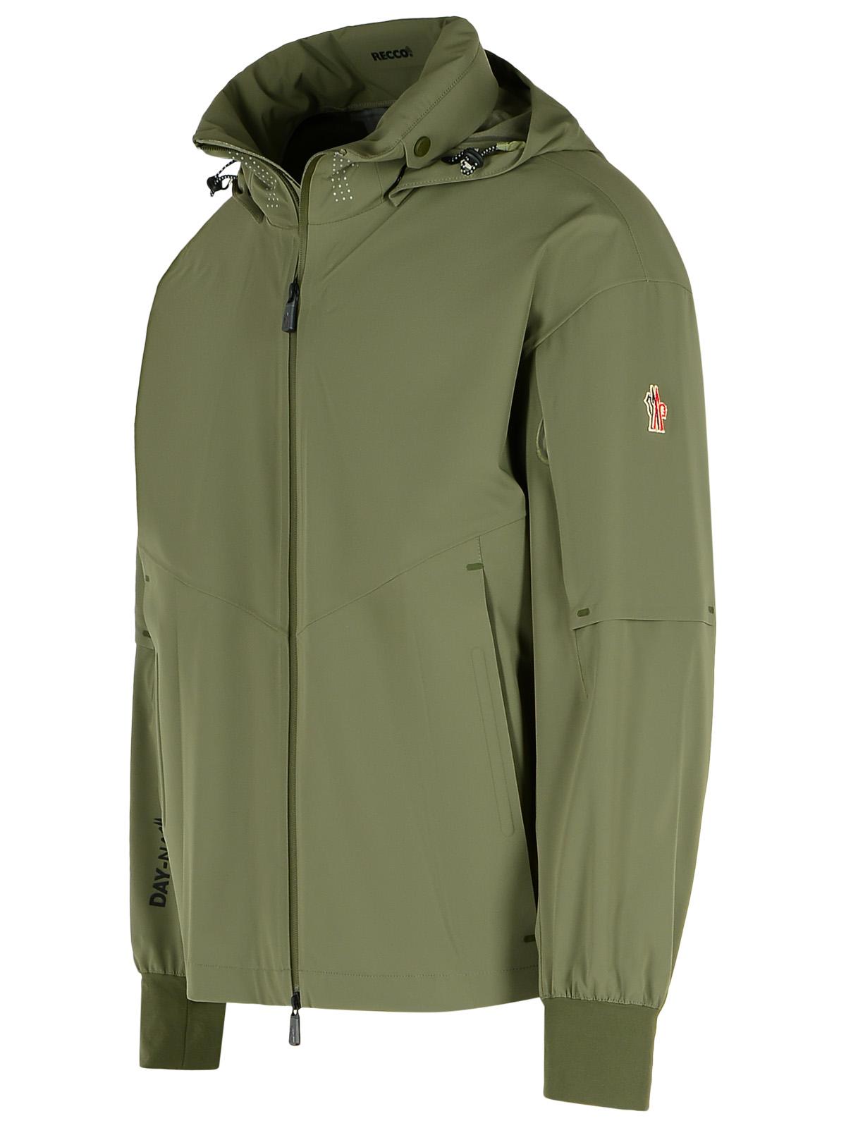 Moncler Grenoble 'Tesso' Green Polyamide Blend Jacket Men