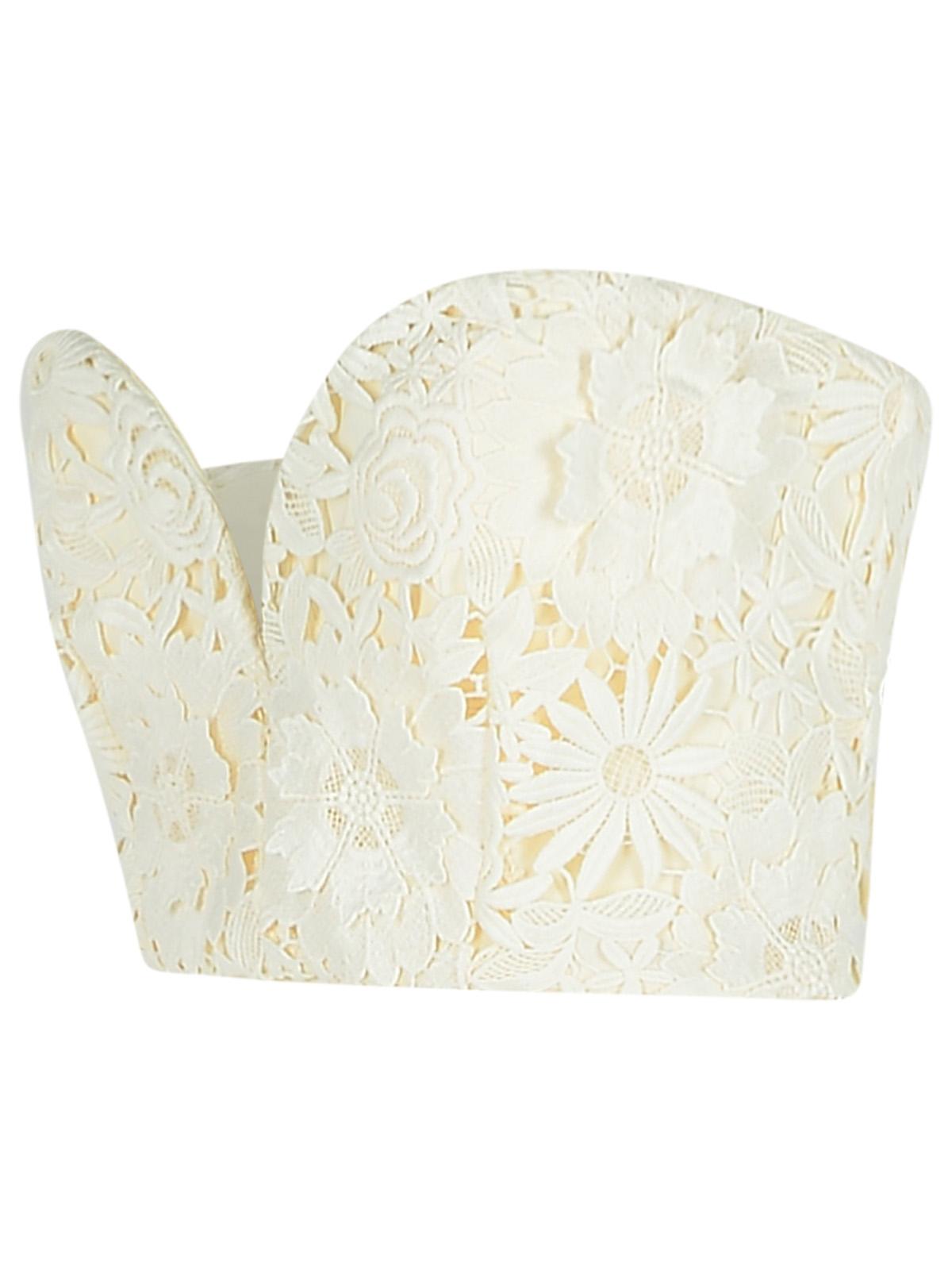 Rotate '3D' White Polyester Corset Women