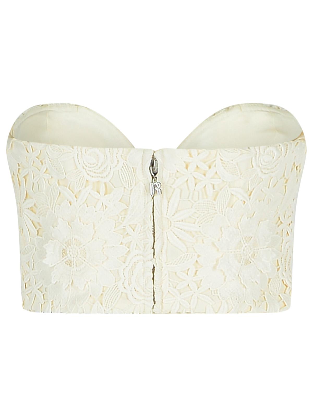 Rotate '3D' White Polyester Corset Women