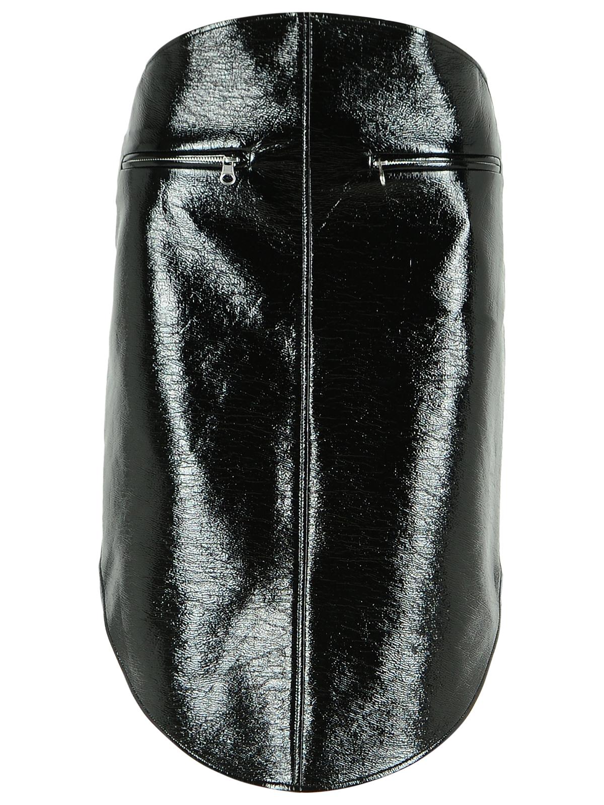 Courreges Black Cotton Blend Skirt Women