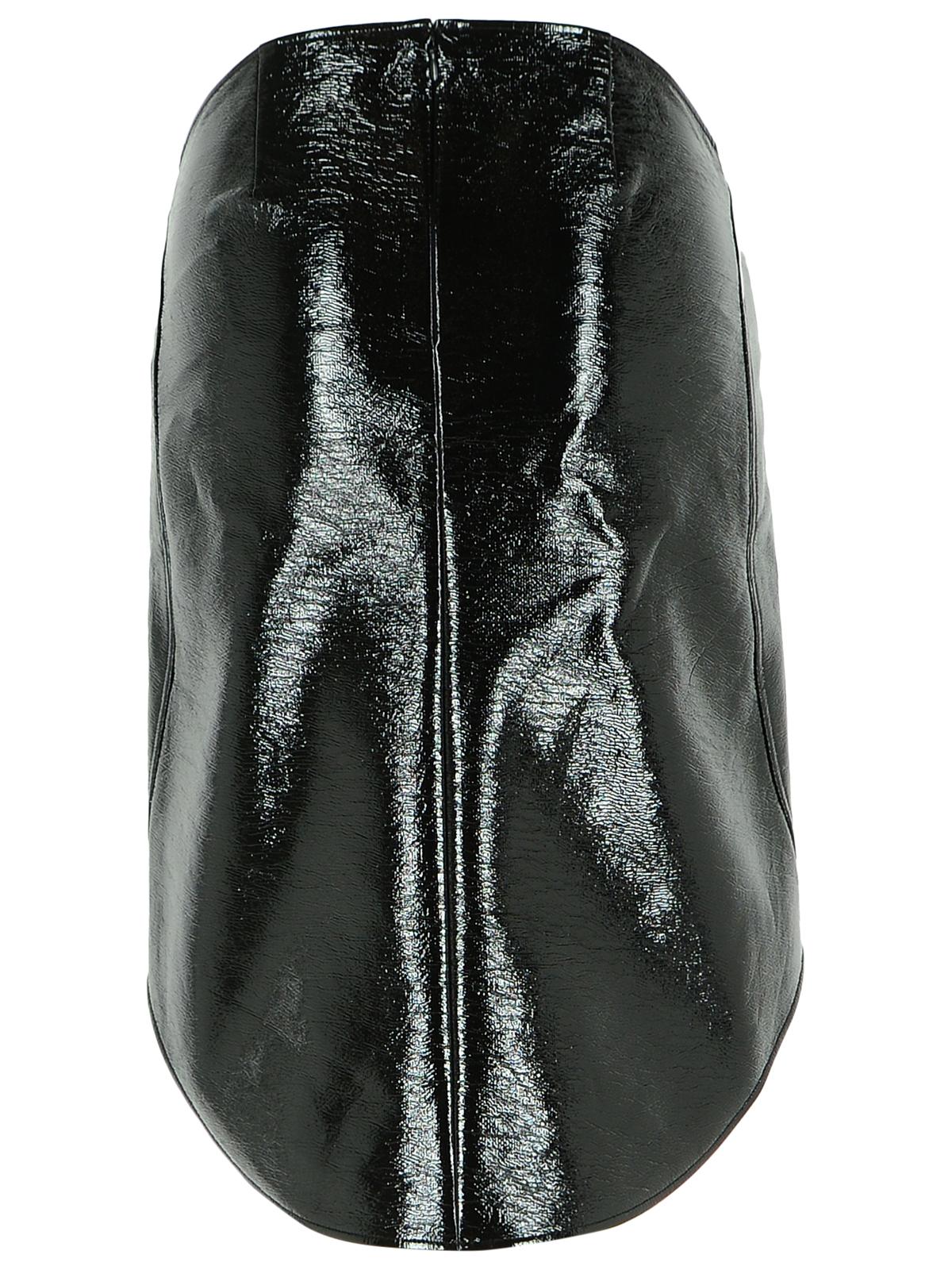 Courreges Black Cotton Blend Skirt Women