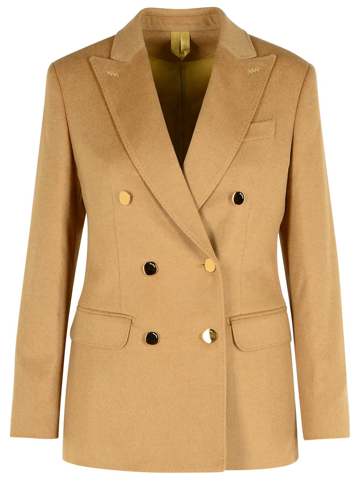 Max Mara 'Pesche' Beige Camel Blazer Women