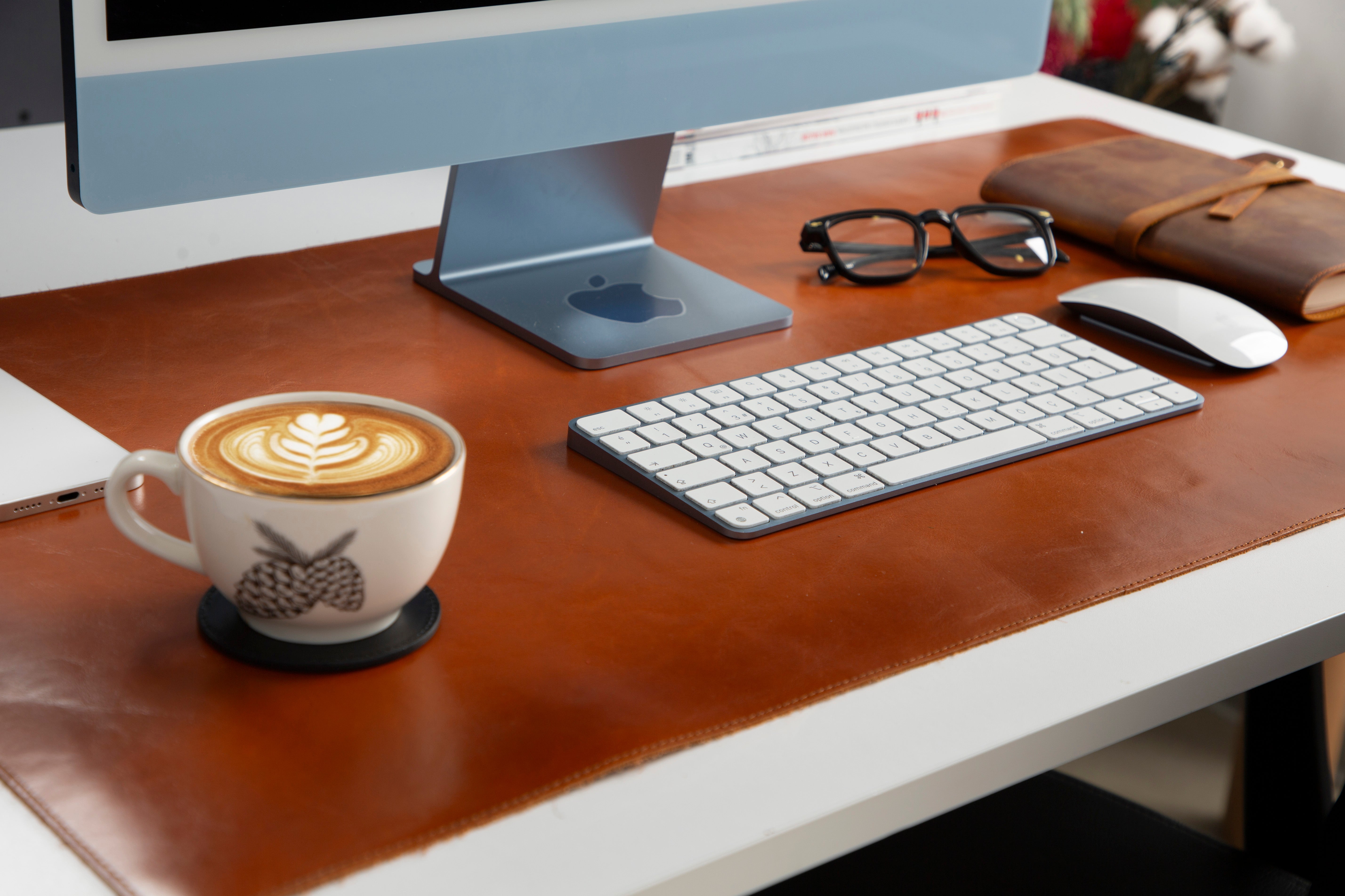 Natural Leather Desk Mat (91 cm x 48 cm)