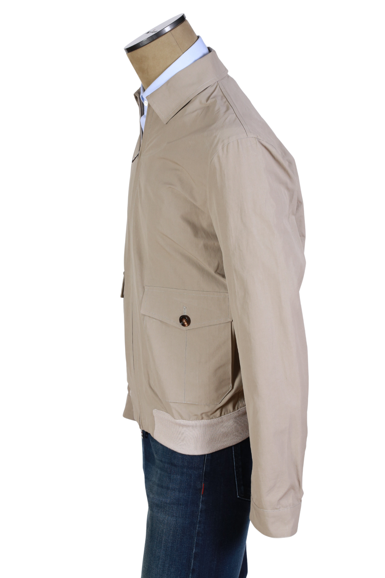 Kired by Kiton Solid Polyester Jacket