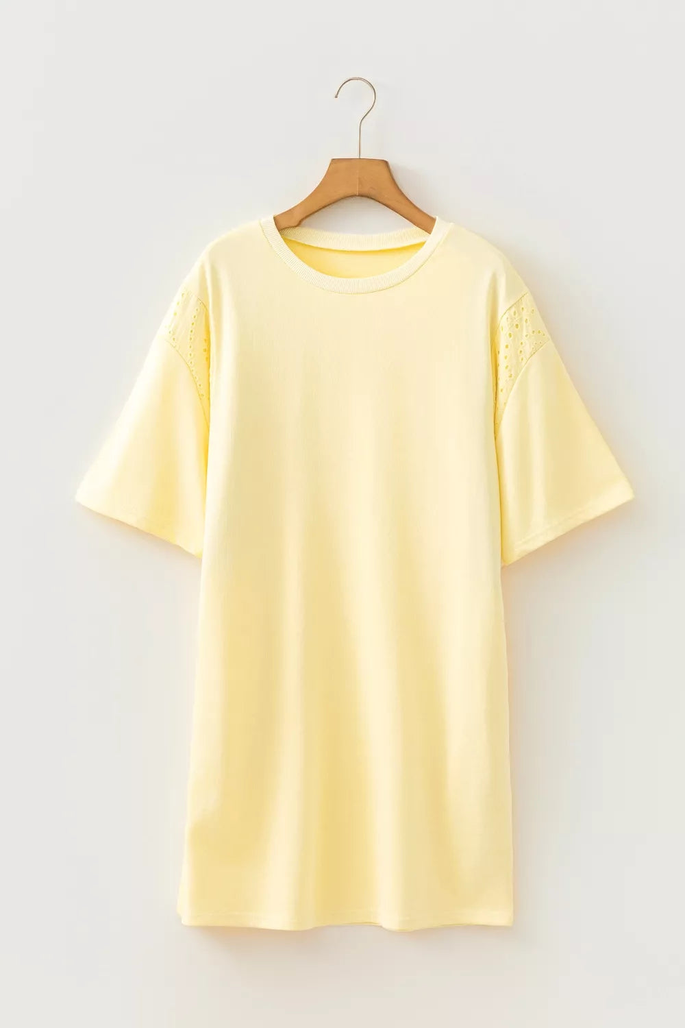 Round Neck Half Sleeve T-Shirt Dress