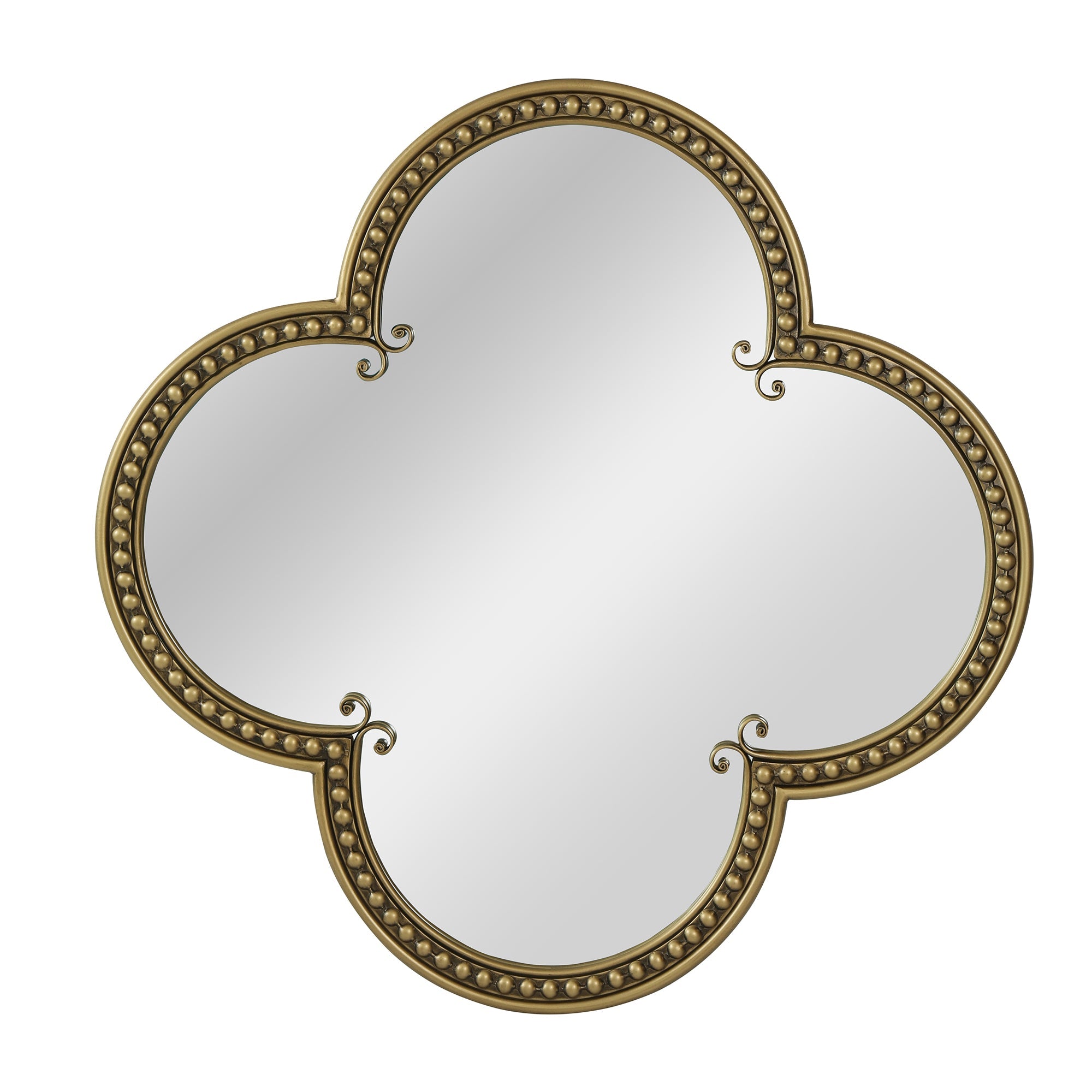 Quatrefoil Mirror - 31.5" Ornate Irregular Accent Mirrors