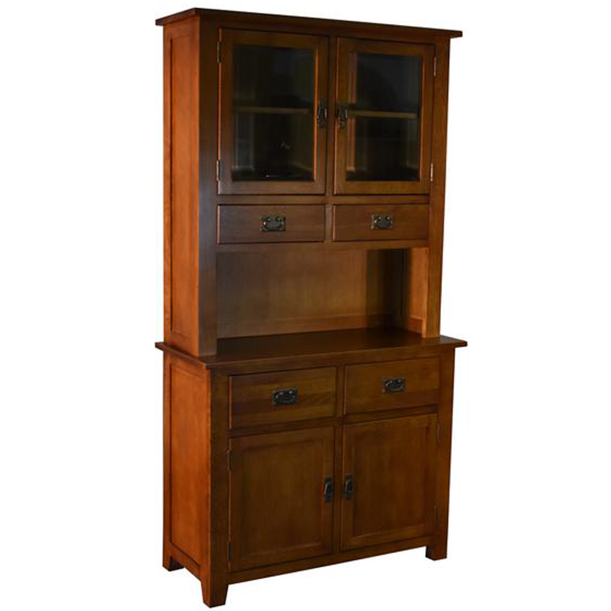 Mission 4 Door & 4 Drawer China Cabinet - Michael's Cherry