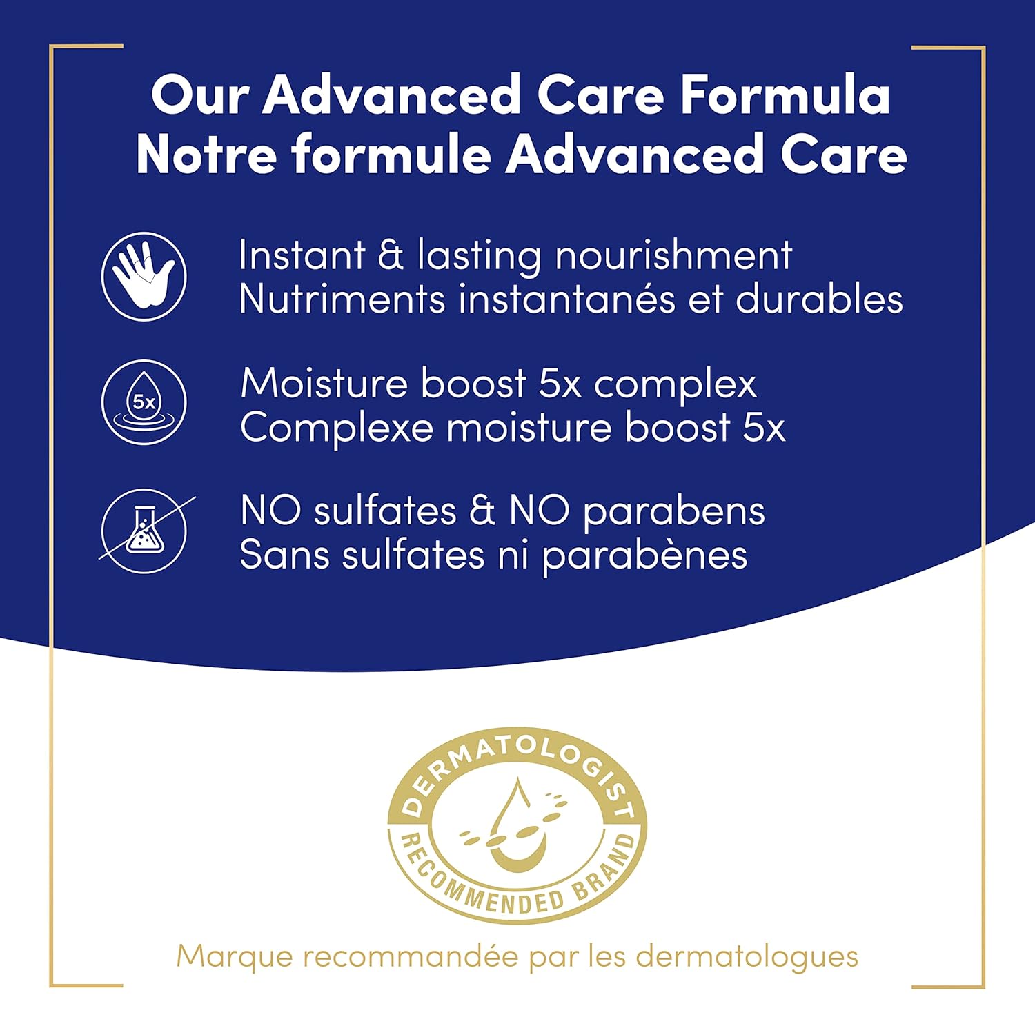Dove Advanced Care Deep Moisture Hand Wash — 12 fl oz, Pack of 4