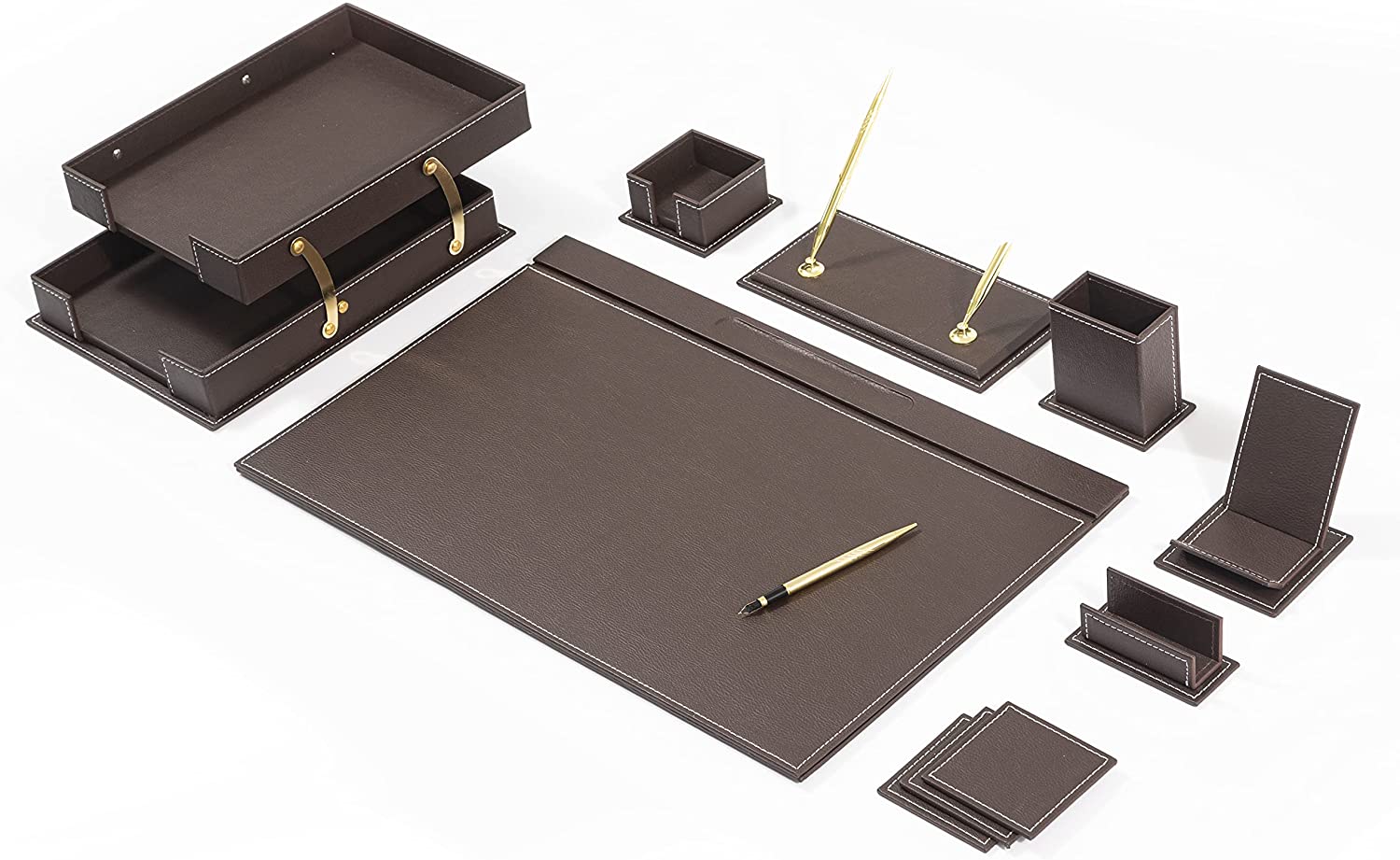 MOOG Classic Desk Organizer - Gray - 12 PCS