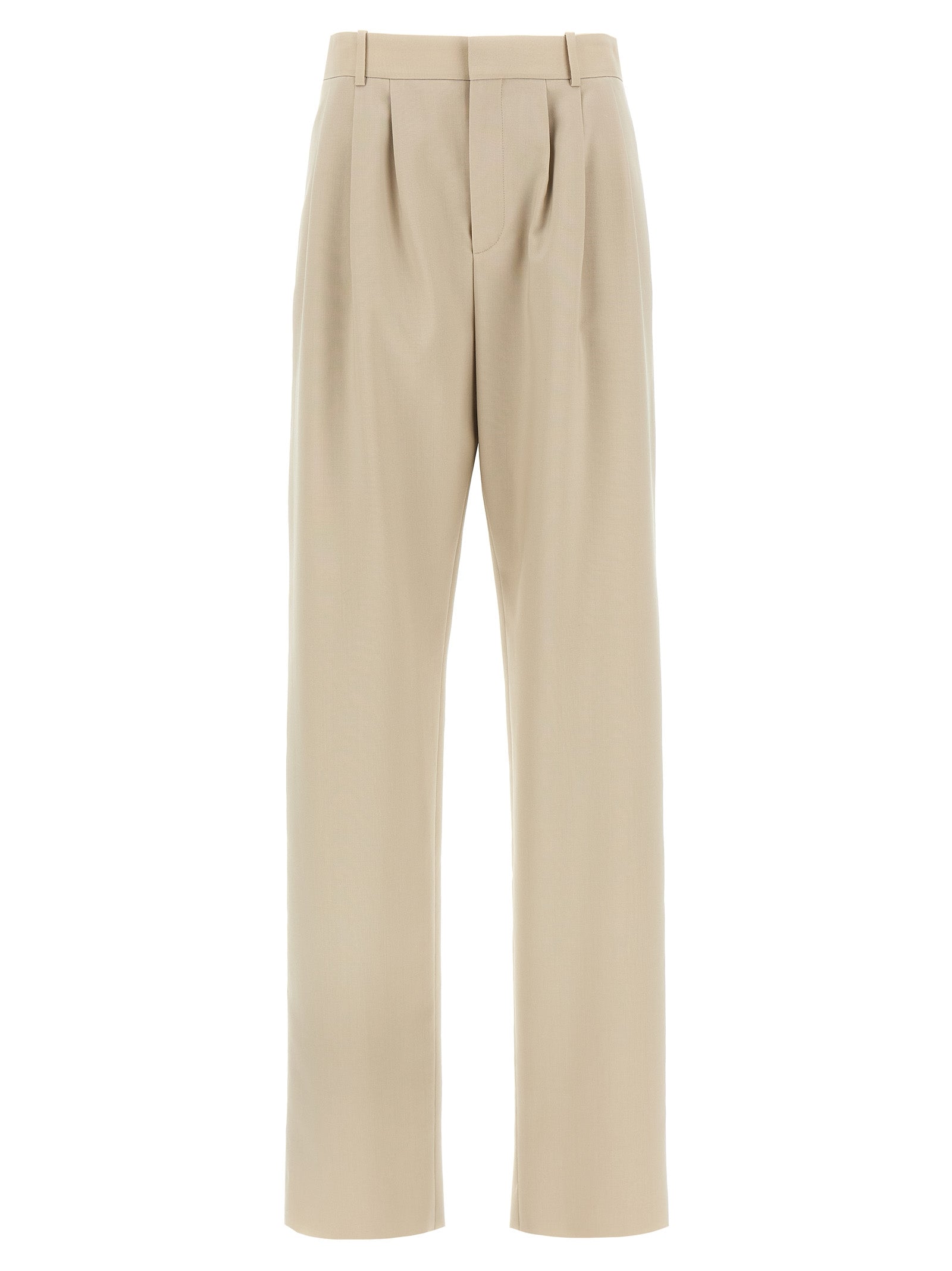 Saint Laurent Women Pleat Pants