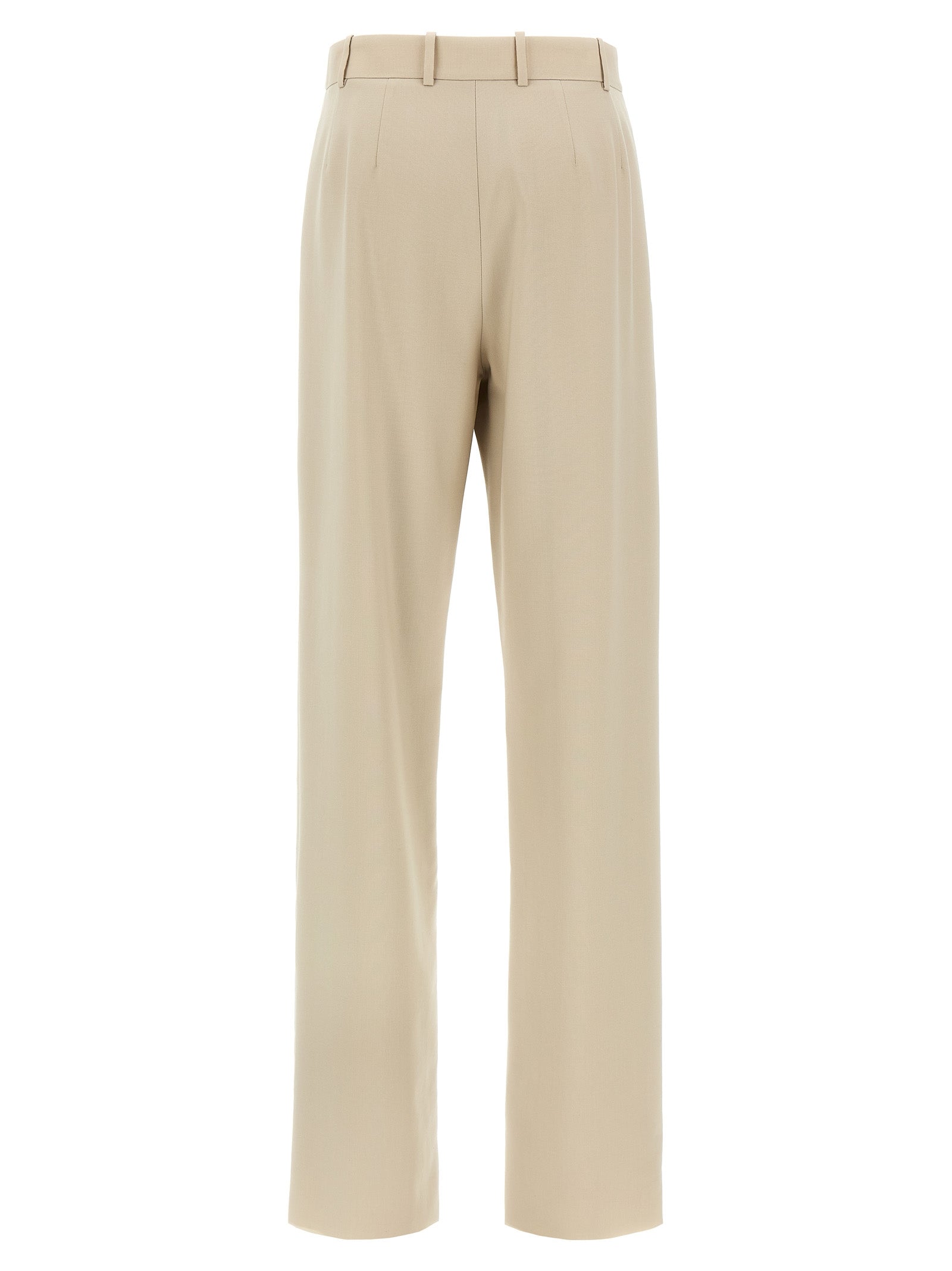 Saint Laurent Women Pleat Pants