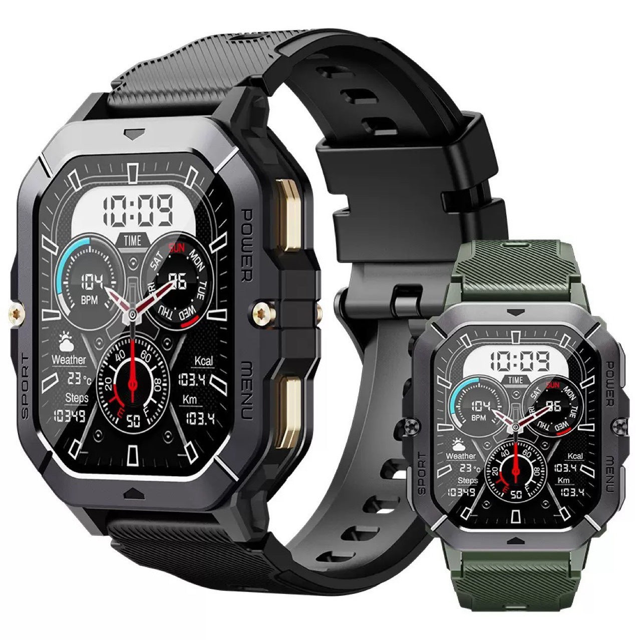 C28 Smartwatch Outdoor Three-Proof Sports Watch