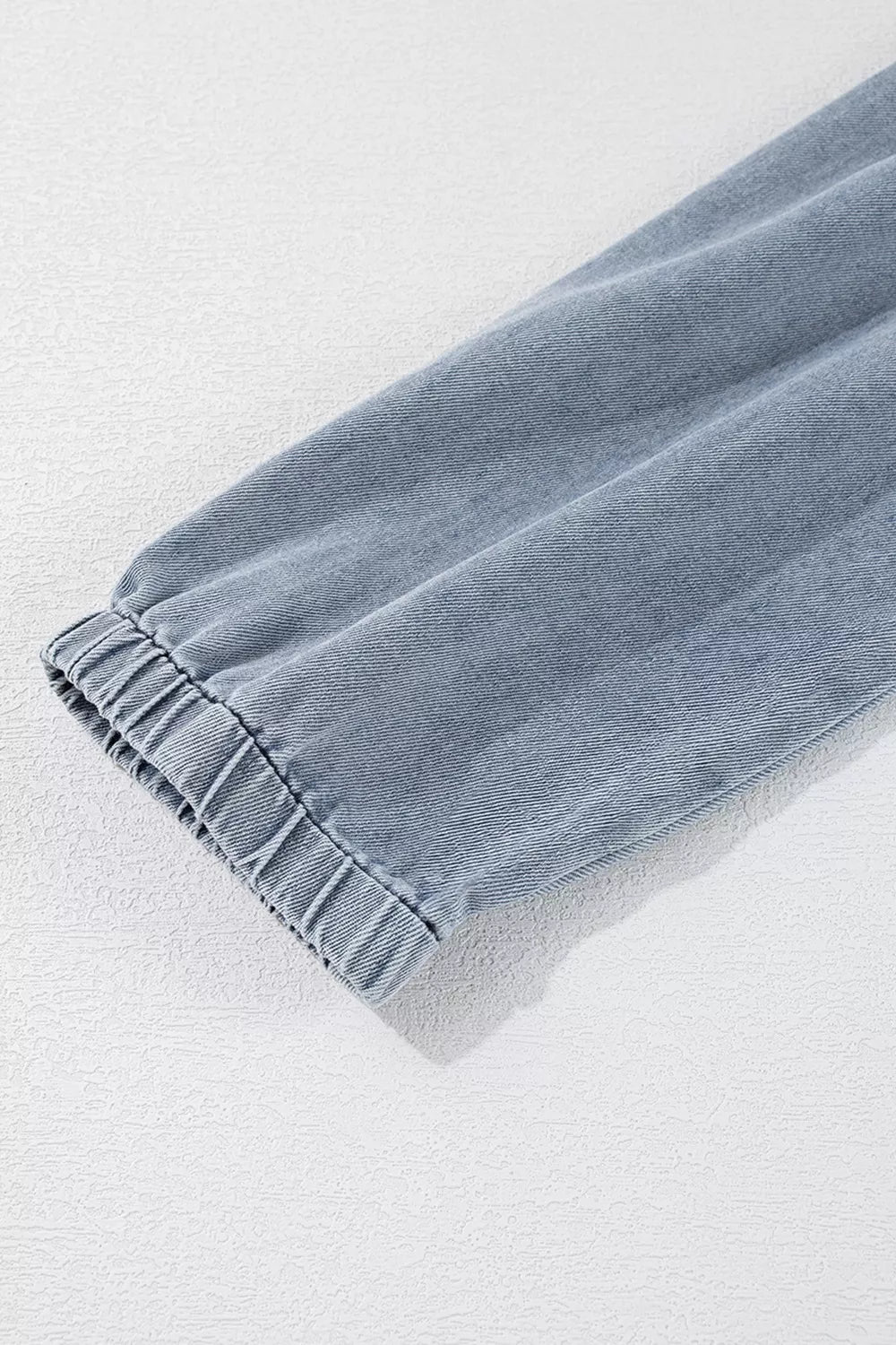 Vintage Wash Denim Dress with Pockets