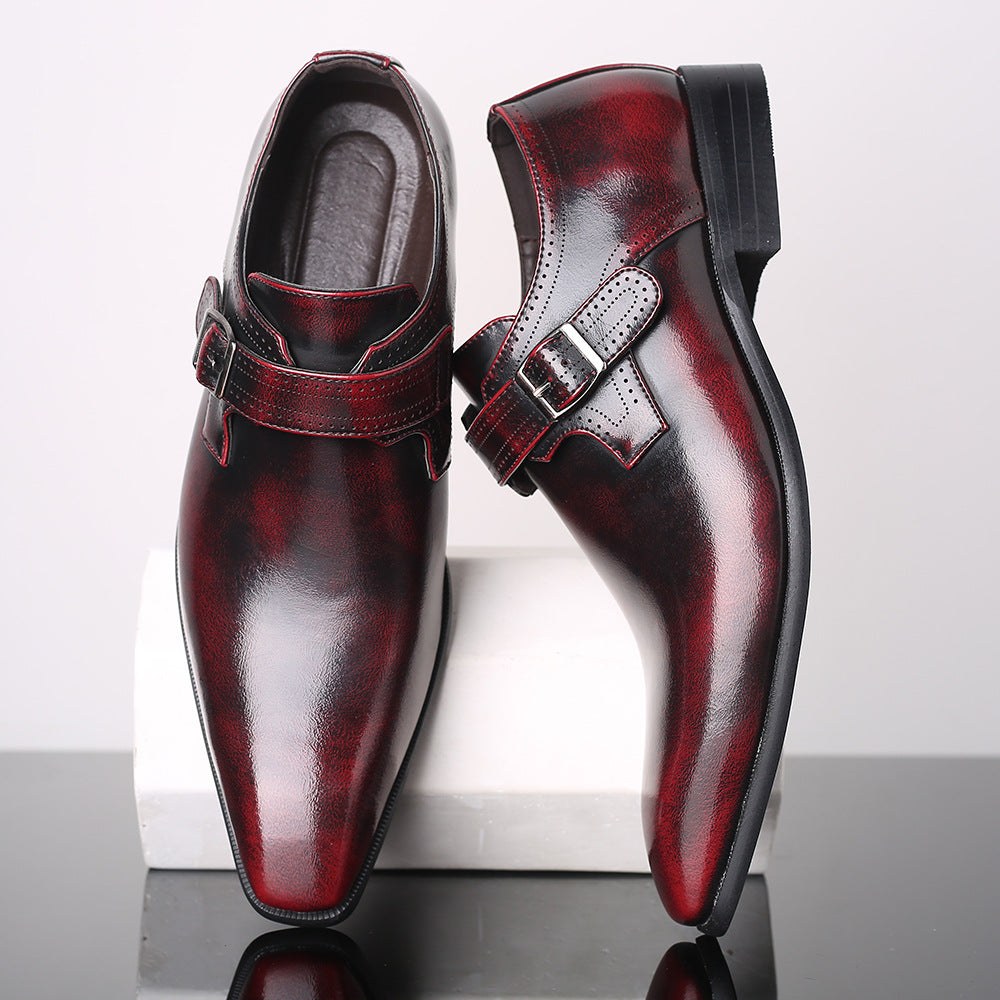 Business-casual Formal Mens Leather Shoes