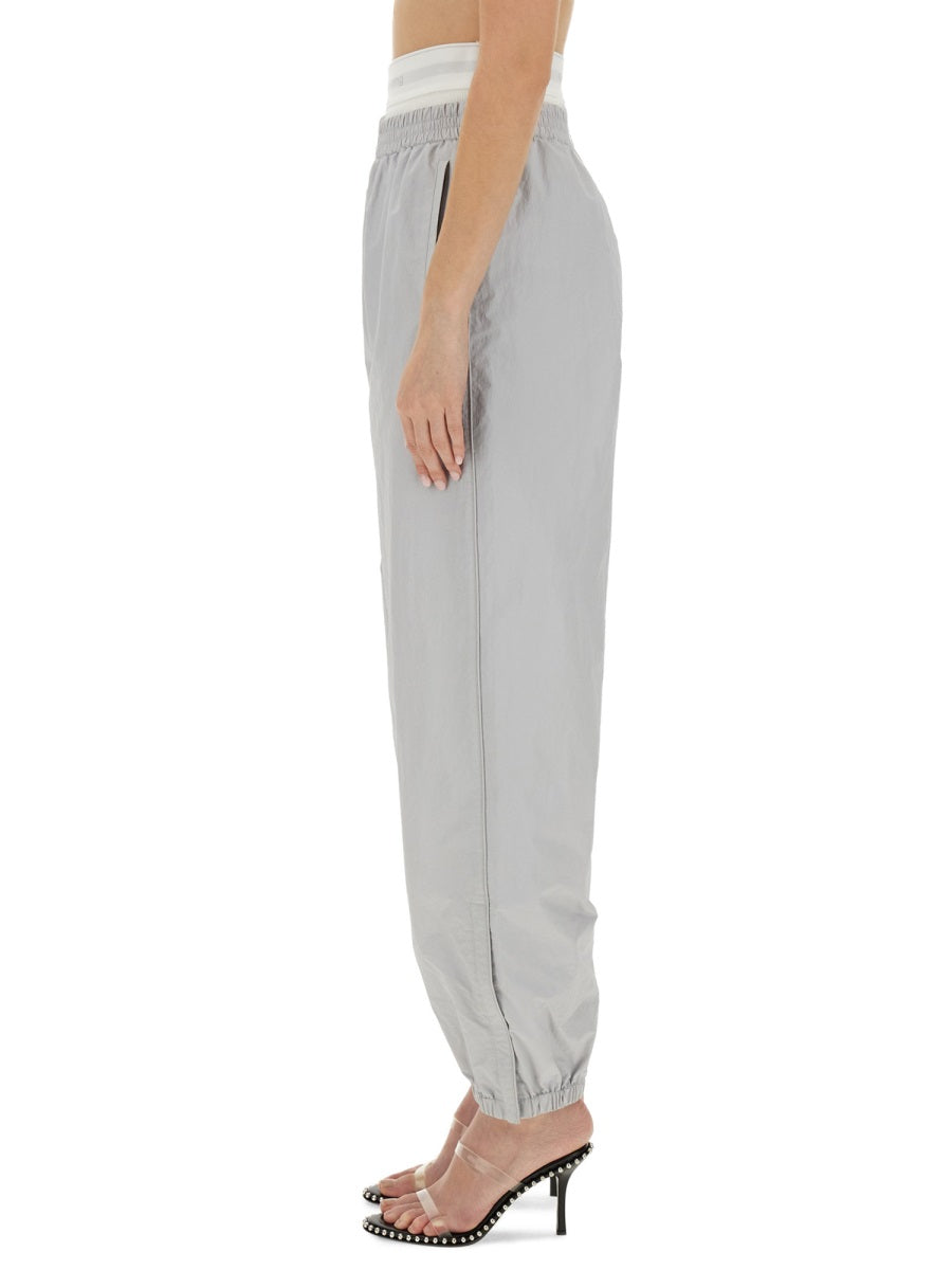 Alexander Wang Women Sports Pants With Integrated Underwear