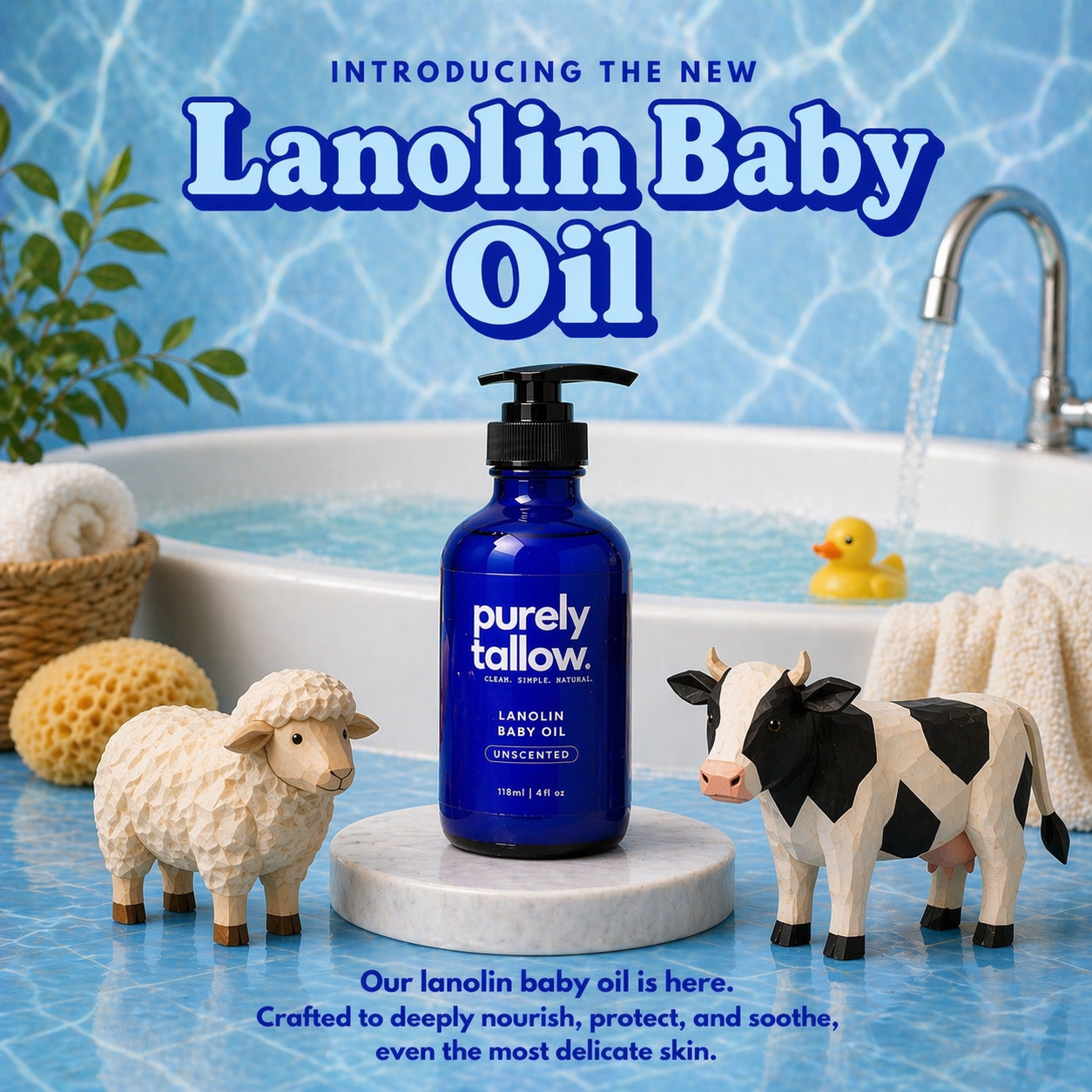 Lanolin Baby Oil