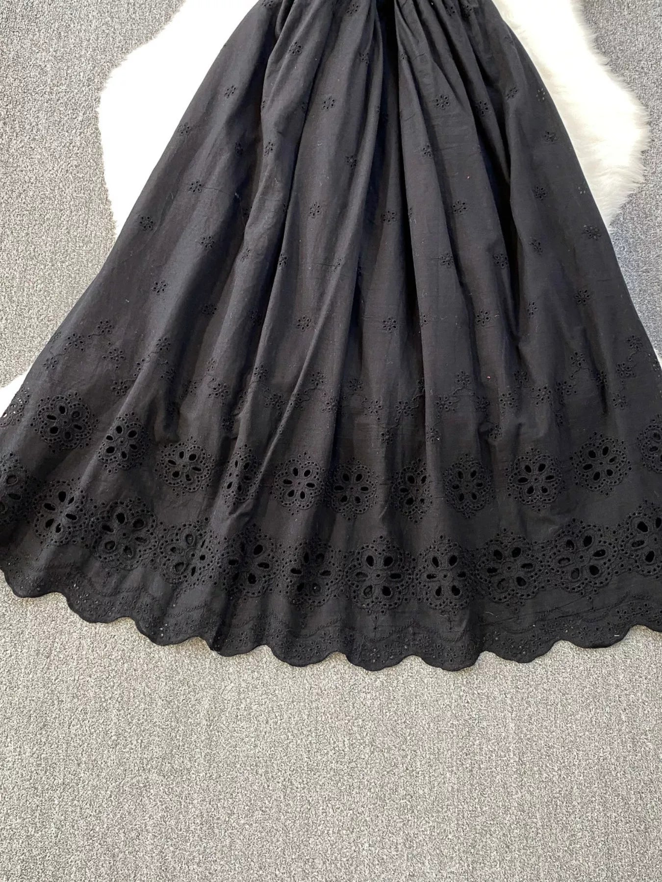 Lace Detail Sleeveless Dress