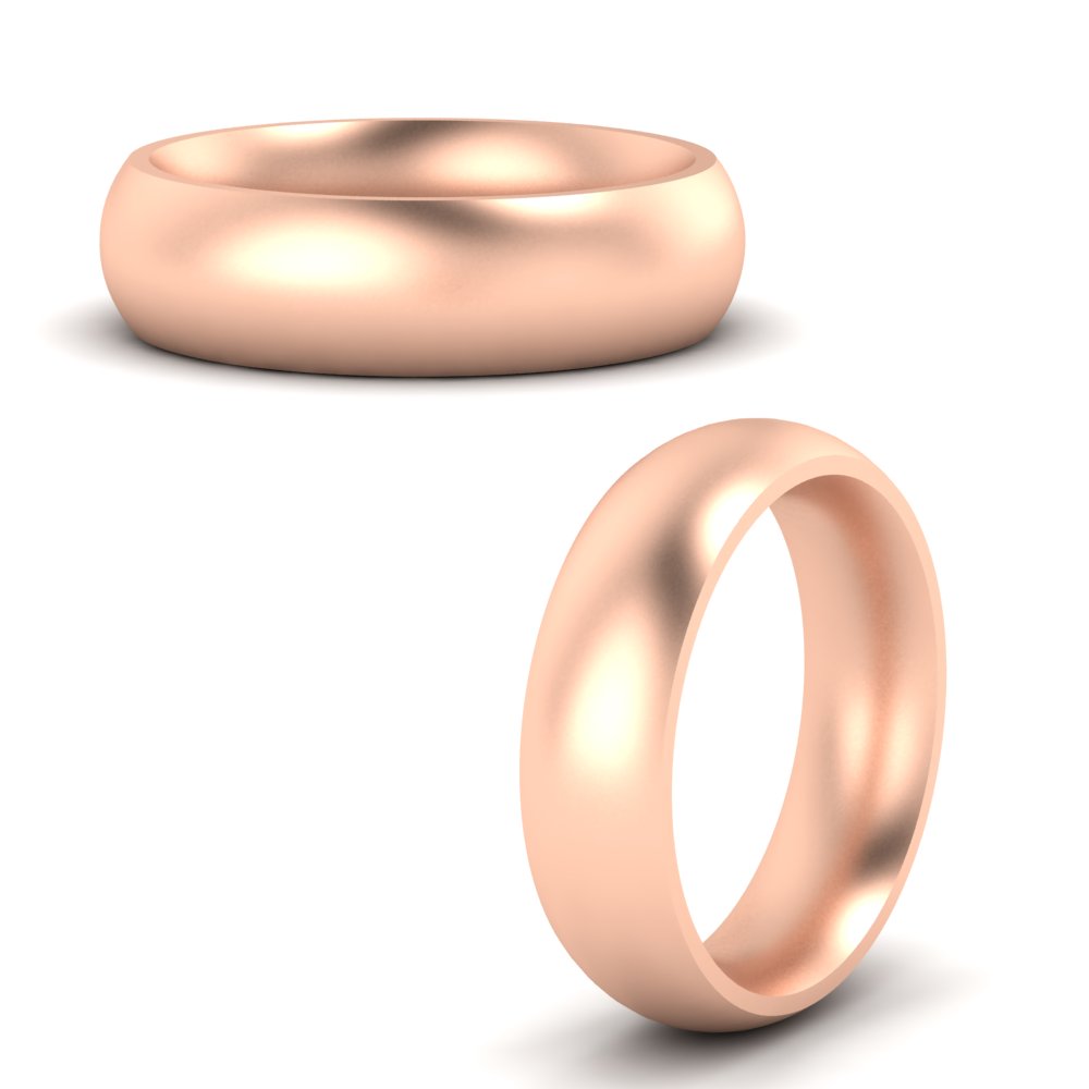 Minimalist Mens Wedding Band