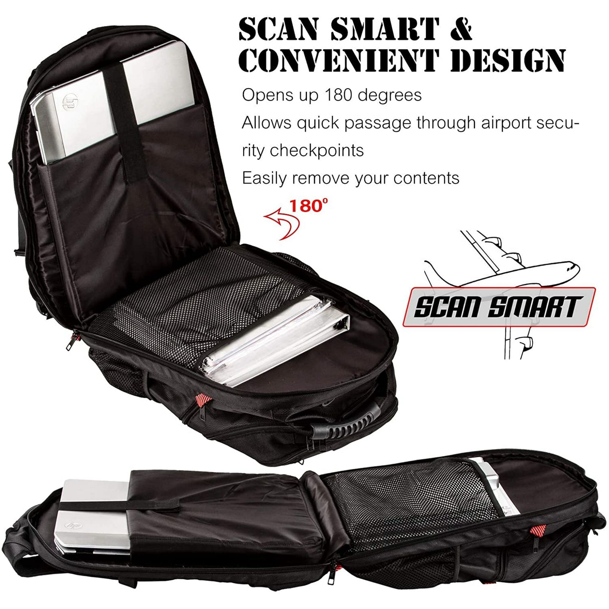 OPACK Extra Large Travel Backpack with RFID Protection