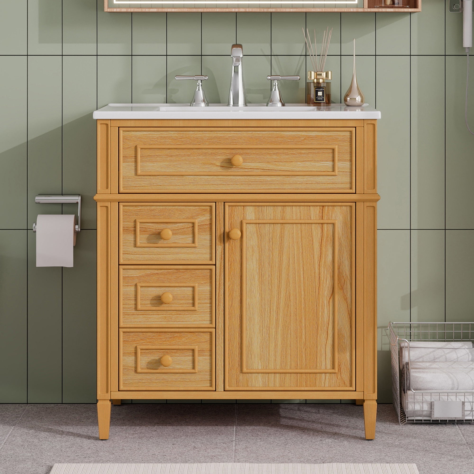 30" Bathroom Vanity with Sink