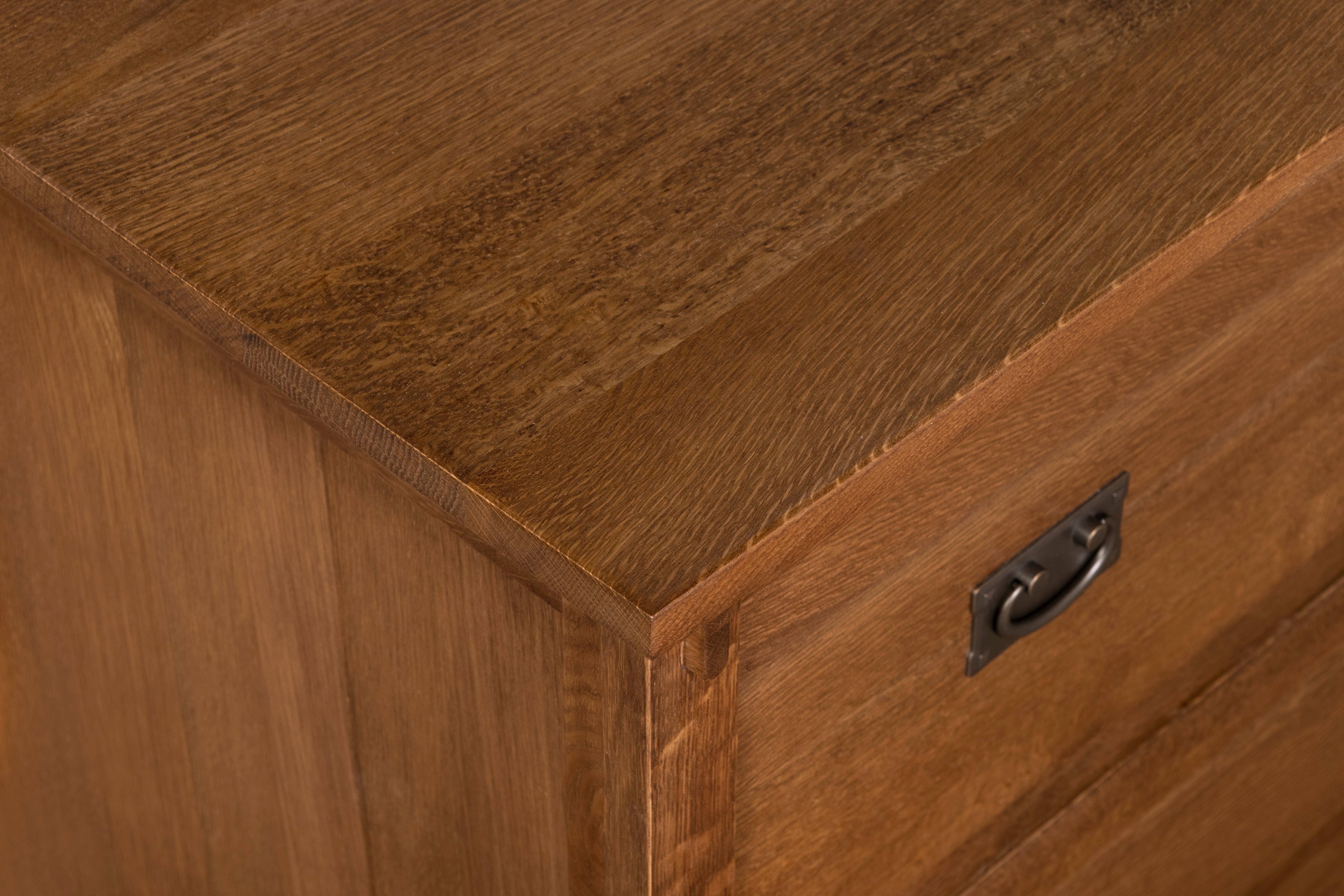 Mission Oak 2-Drawer Lateral File Cabinet – Walnut Stain | In Stock & Ready to Ship