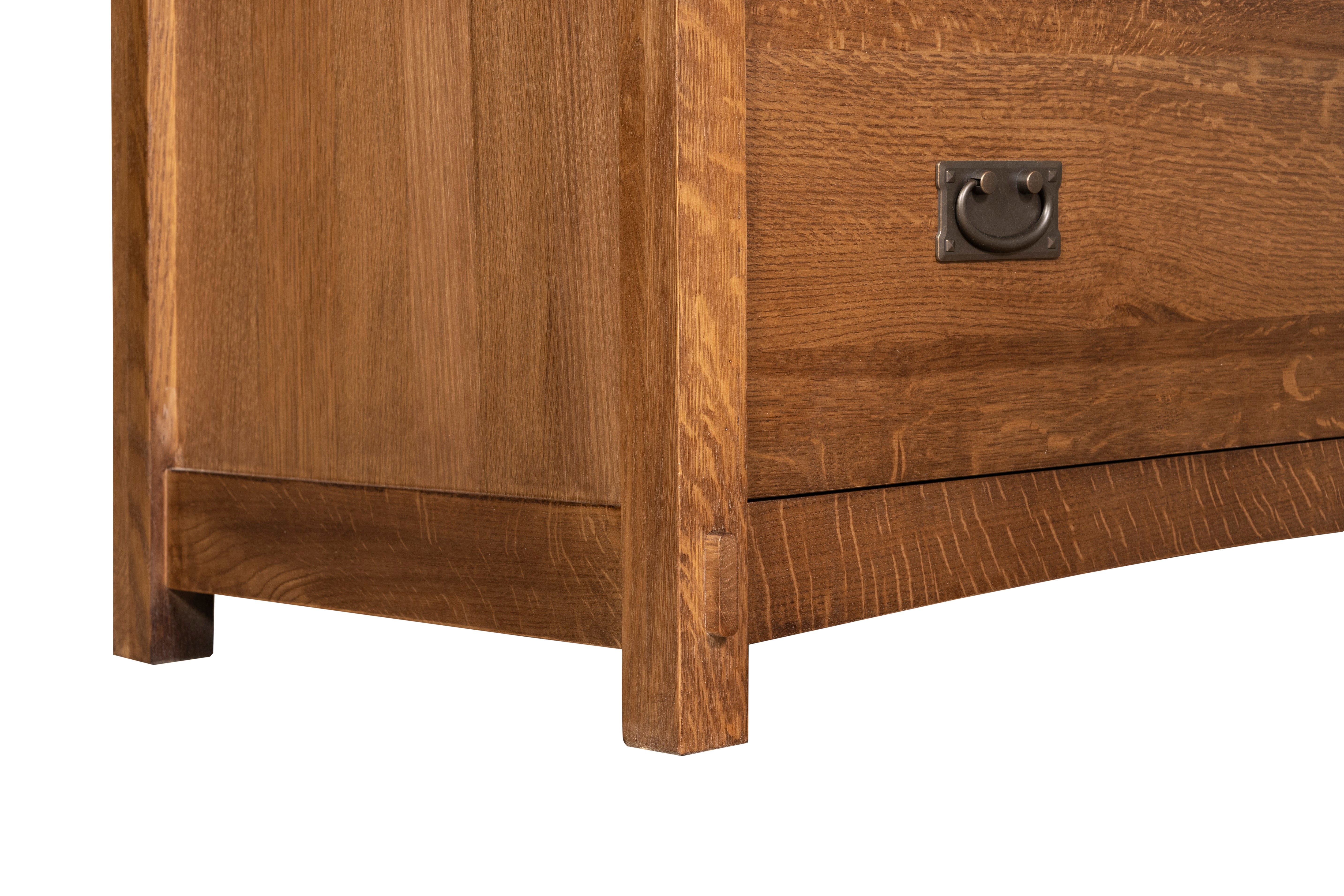Mission Oak 2-Drawer Lateral File Cabinet – Walnut Stain | In Stock & Ready to Ship