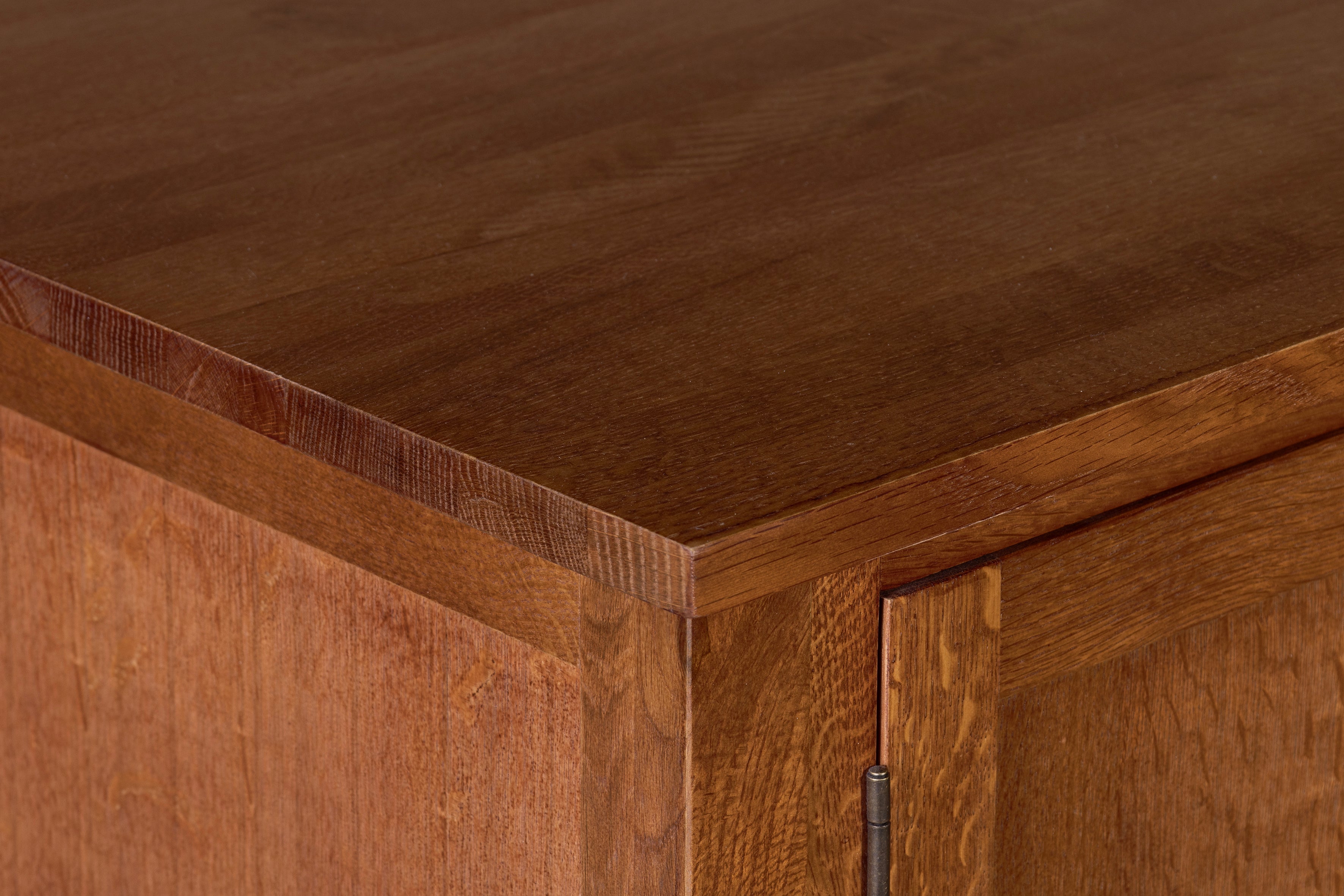 Mission Style Solid Oak Chest of Drawers - Michael's Cherry (MC-A)