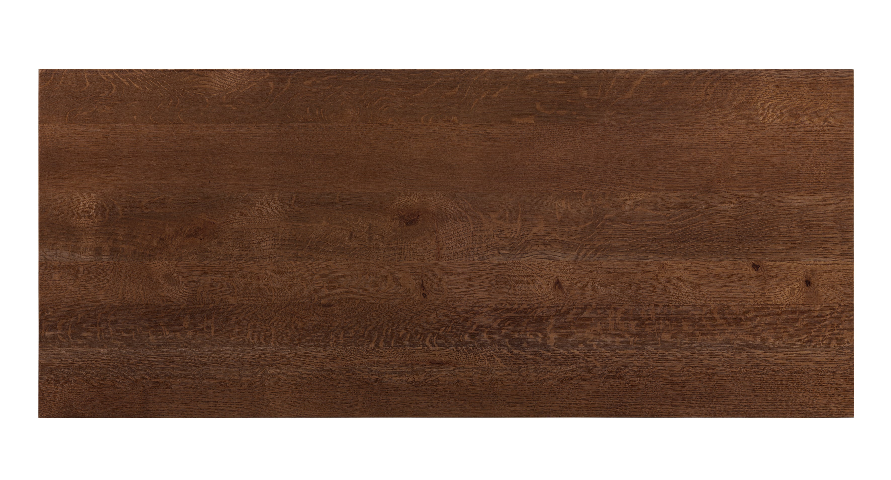 Mission Style Solid Oak Chest of Drawers - Walnut (AW)