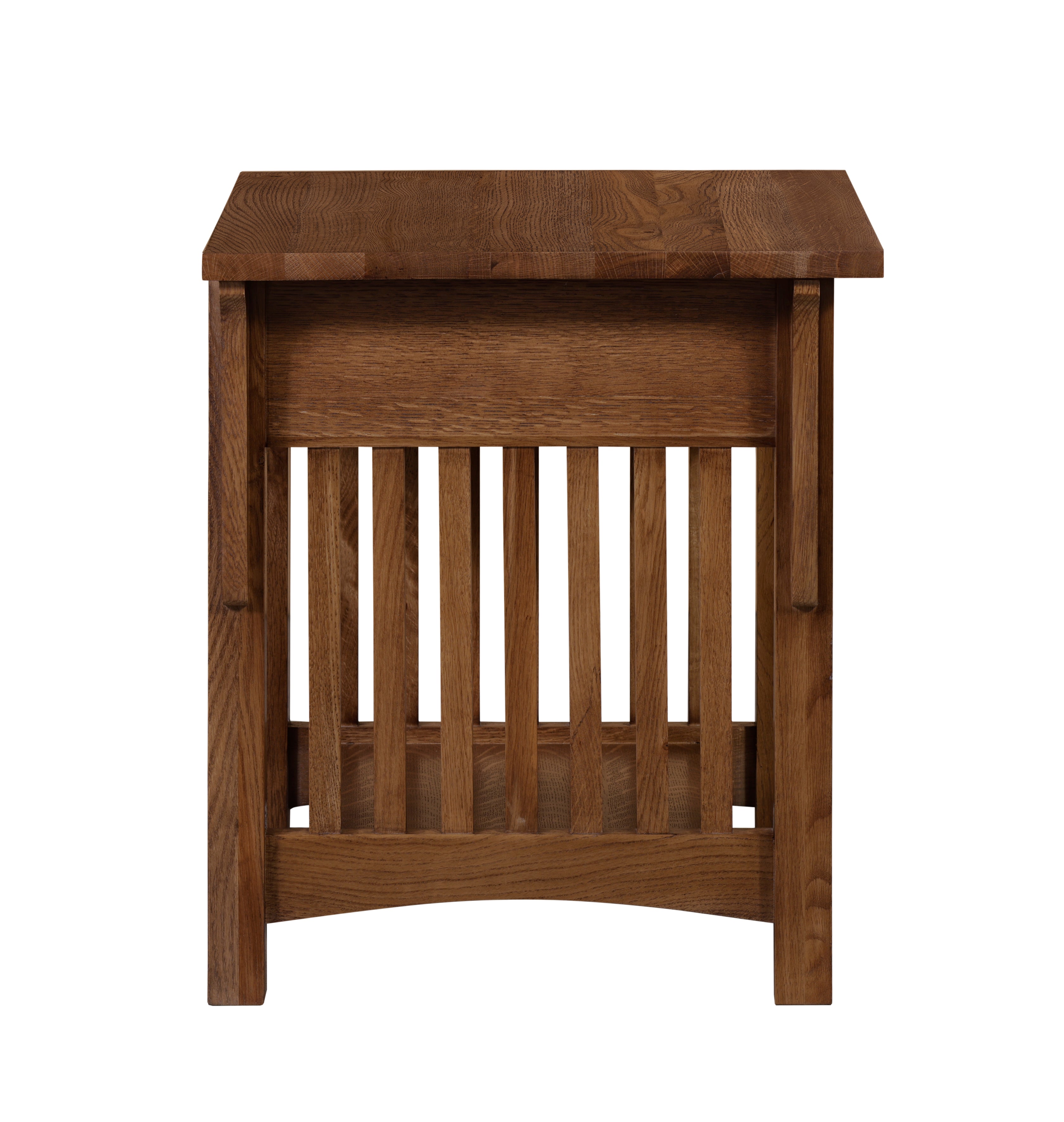 Mission Quarter Sawn Oak 1-Drawer Crofter End Table
