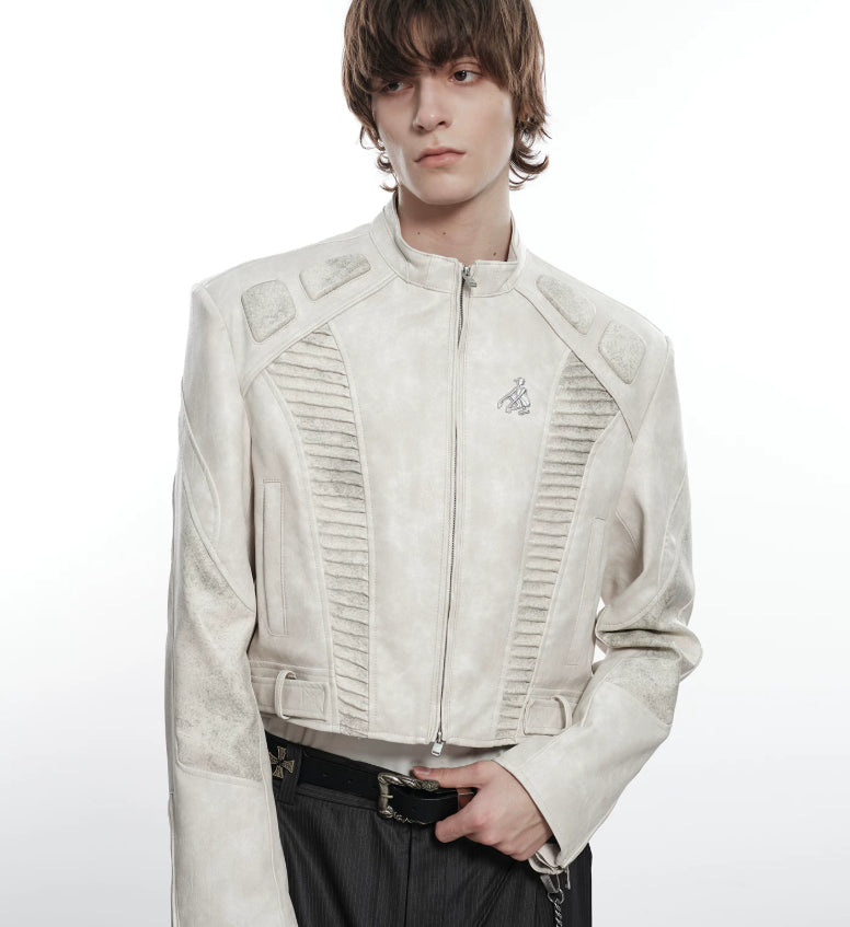 Original Akira Short Biker Leather Jacket