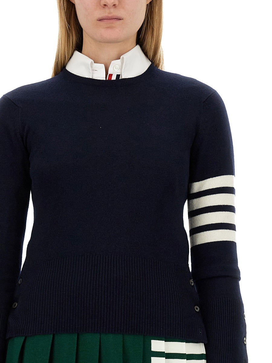 Thom Browne Women 4Bar Shirt