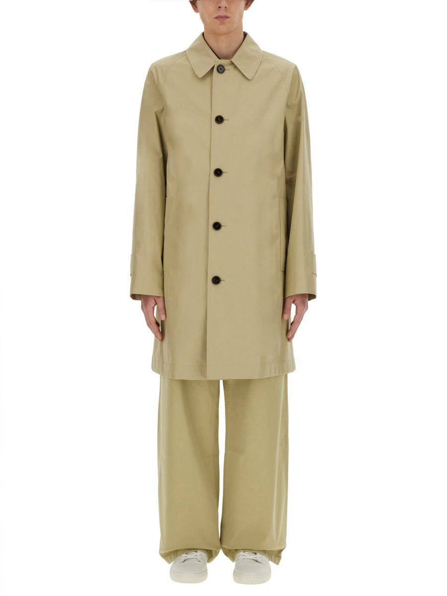 Burberry Men Cotton Trench Coat